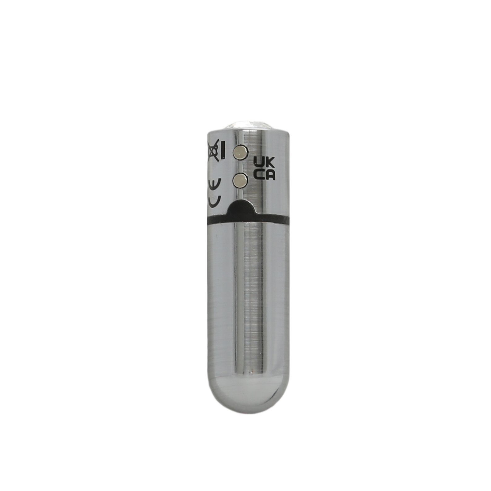 Віброкуля PowerBullet First-Class Bullet 2.5" з чохлом, Срібло
