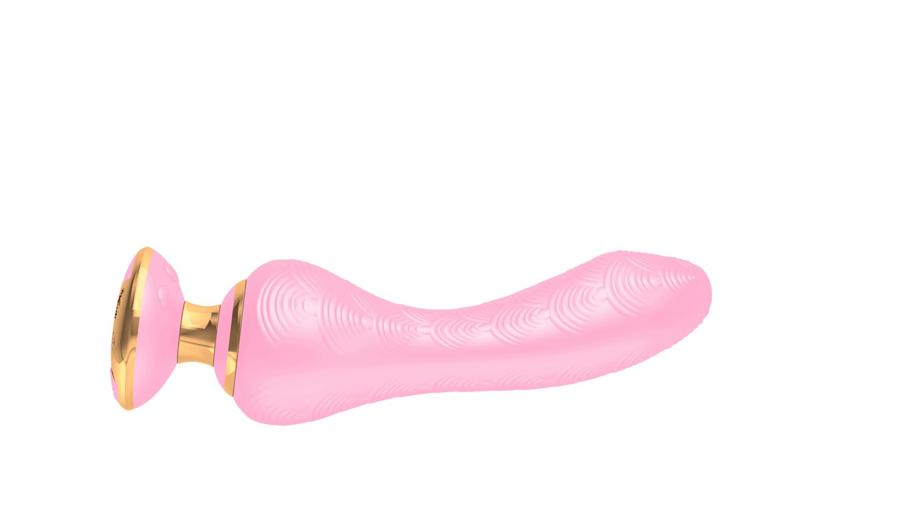 Вібратор Shunga Sanya Light Pink для точки G, гнучкий стовбур