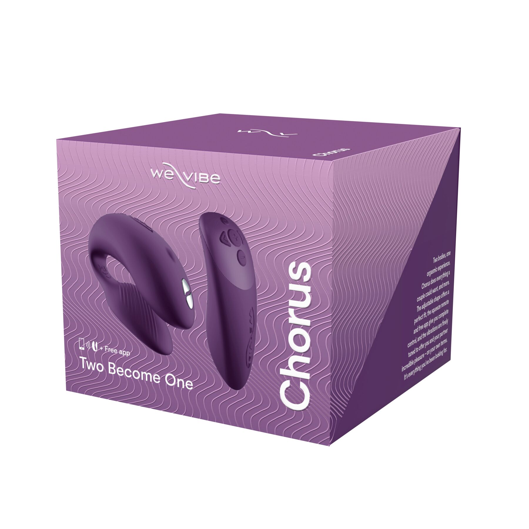 We-Vibe Chorus Purple: Смарт-вібратор для пар з сенсорним керуванням