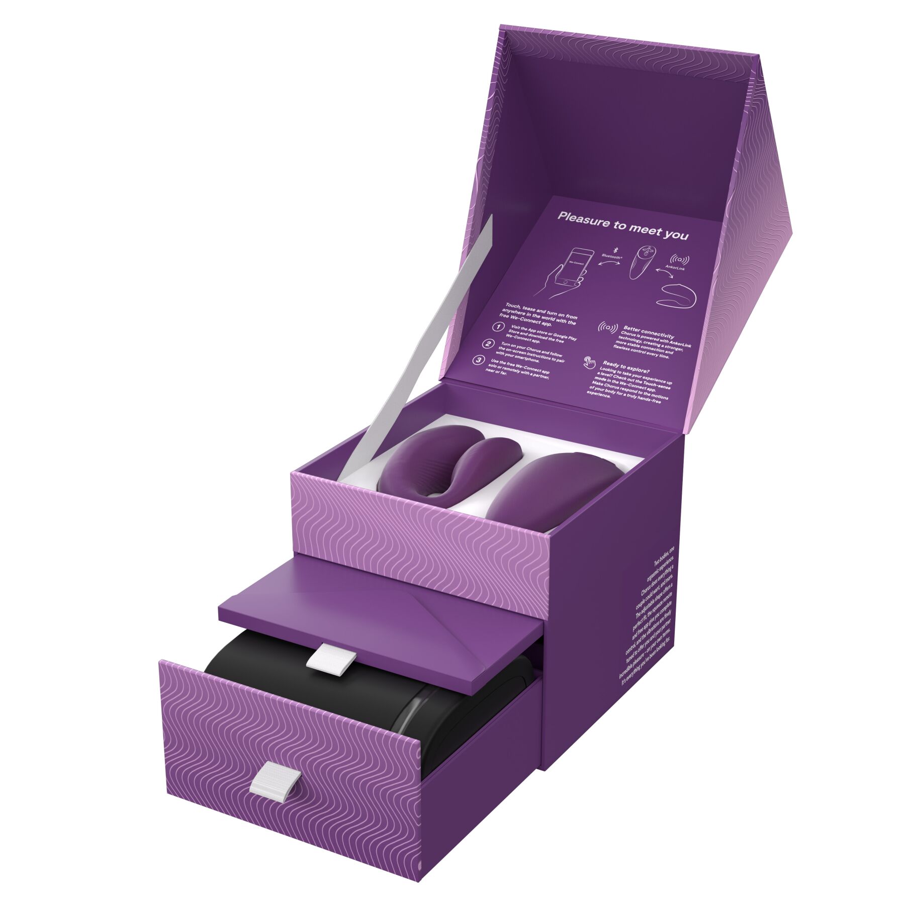 We-Vibe Chorus Purple: Смарт-вібратор для пар з сенсорним керуванням
