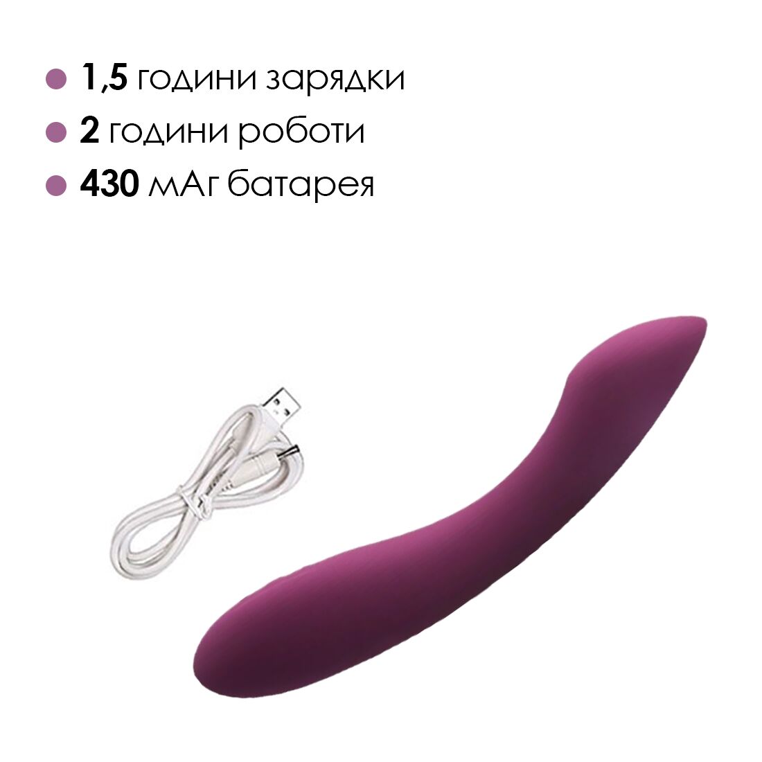 Інтелектуальний вібратор для точки G Svakom Amy 2 Violet