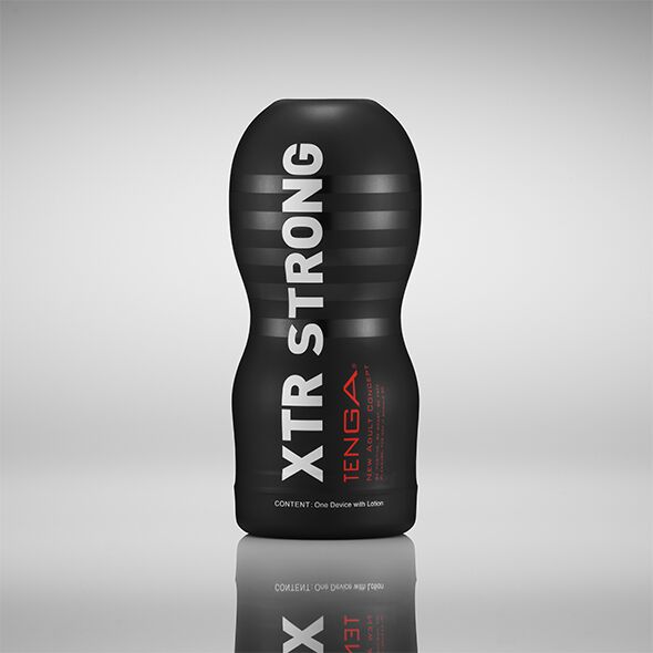 Мастурбатор Tenga Deep Throat Cup EXTRA STRONG, Чорний