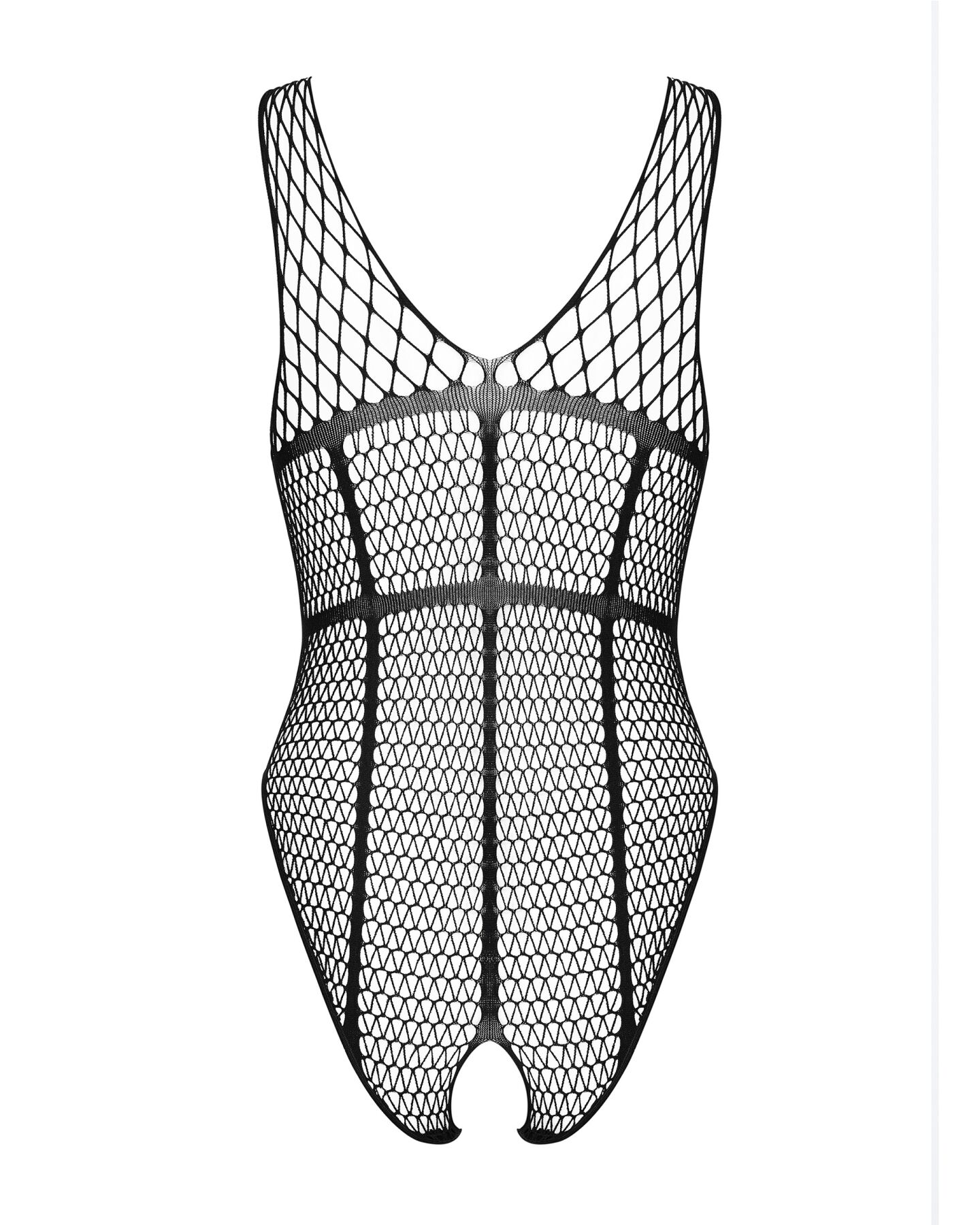 Бодістокінг Obsessive B117 з великої сітки, чорний, S/M/L