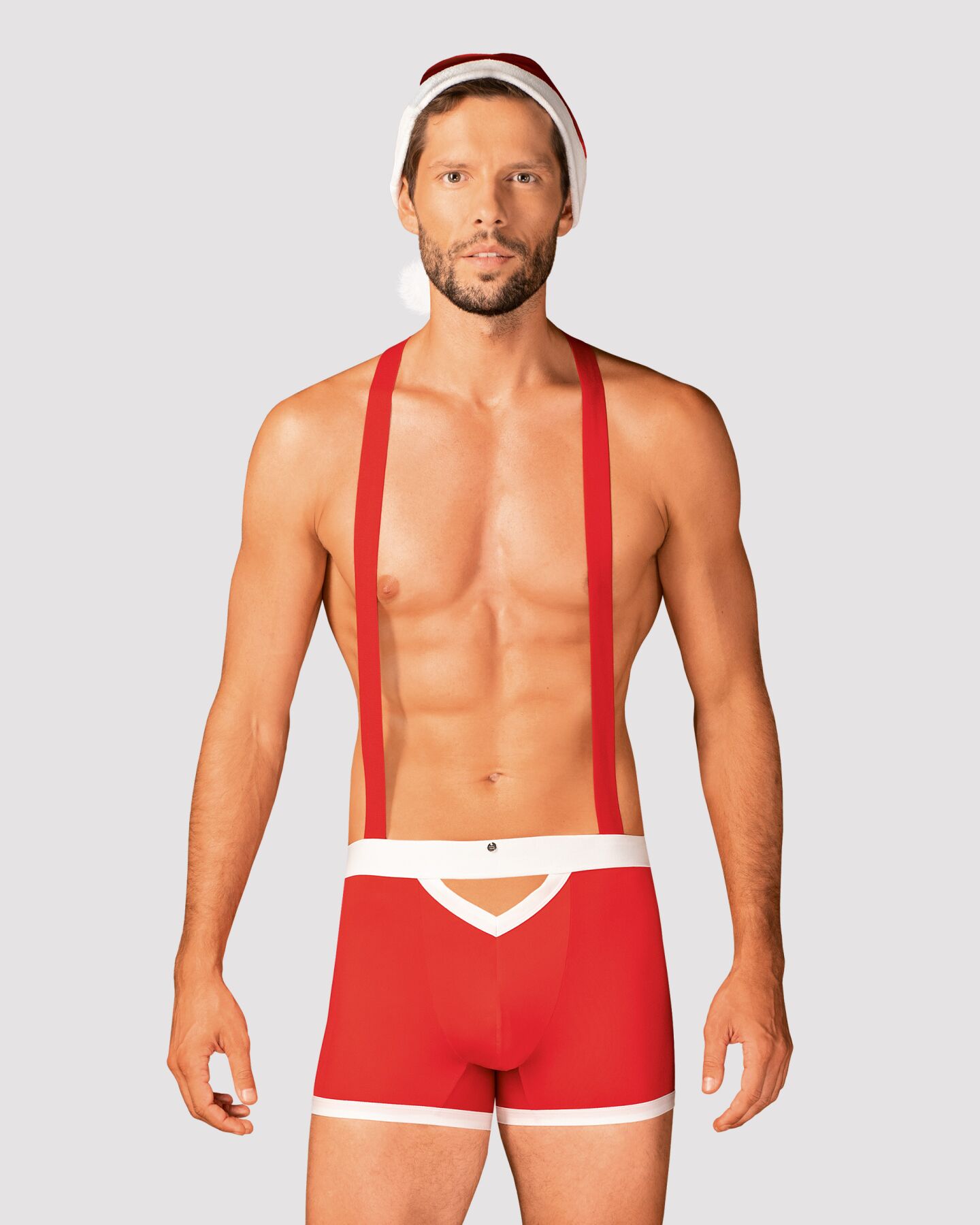 Чоловічий костюм Санта-Клауса Obsessive Mr Claus 2XL/3XL