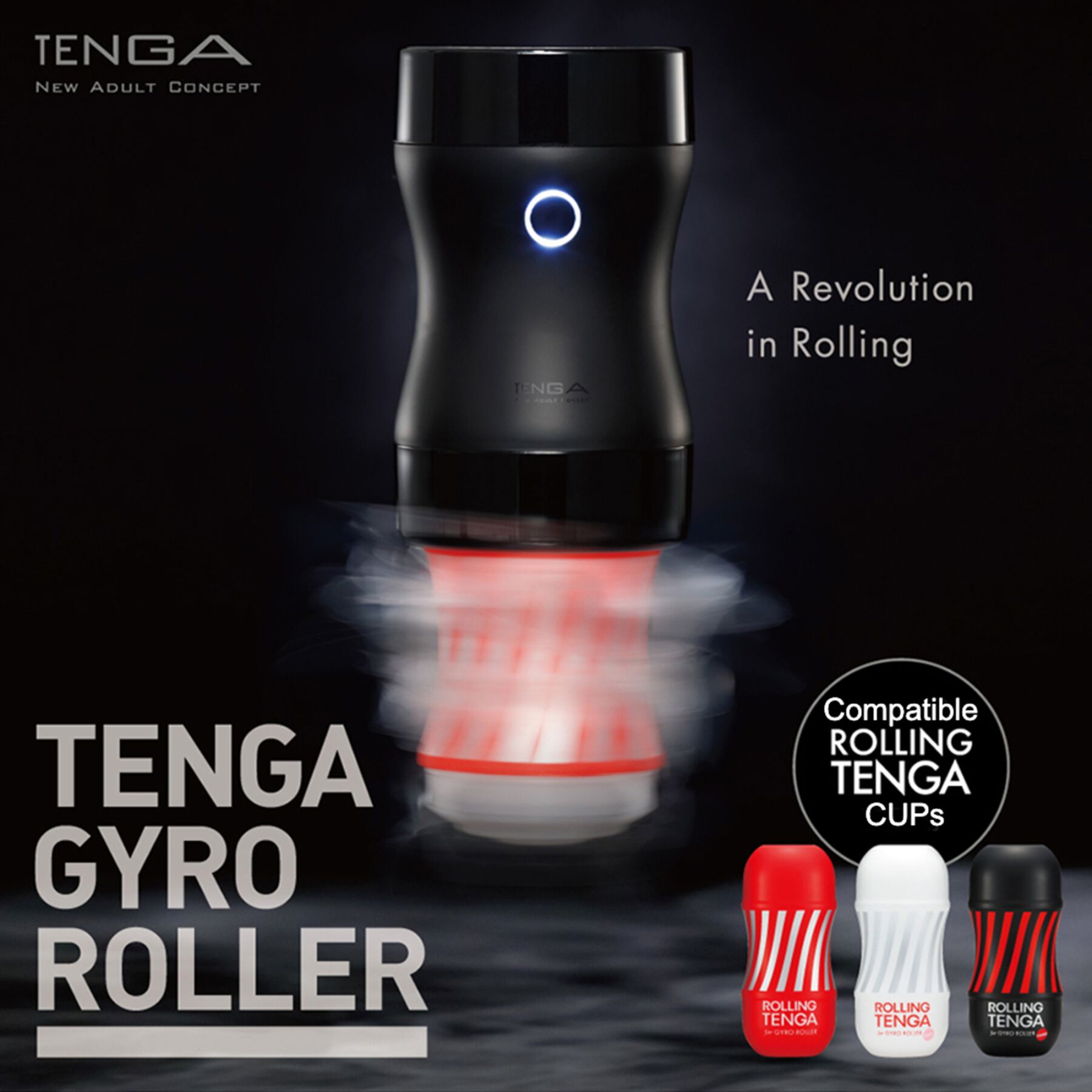 Tenga Rolling Tenga Gyro Roller Cup: новий досвід стимуляції