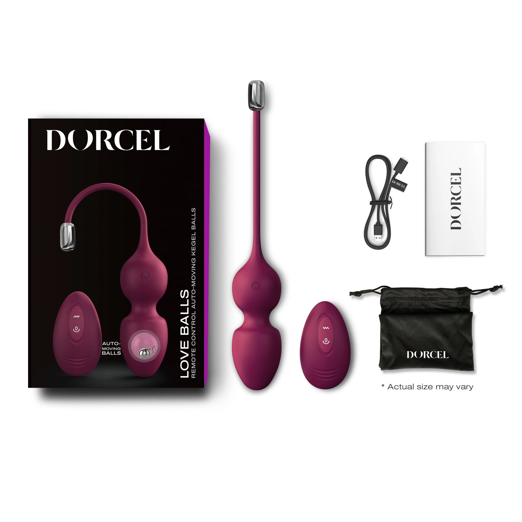 Вагінальні кульки Dorcel LOVE BALLS з пультом: інновації та комфорт