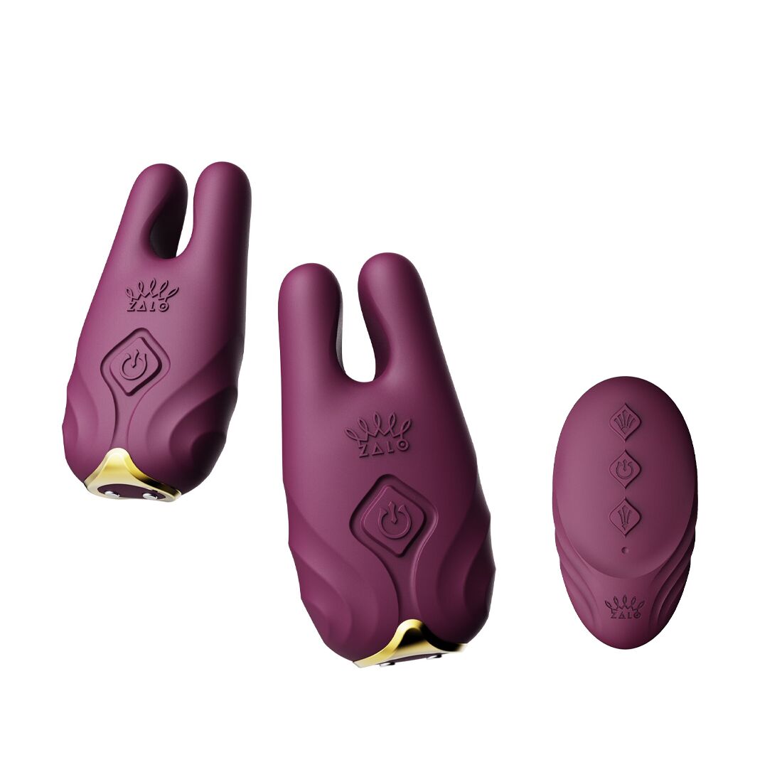 Смарт-вібратор Zalo Nave Velvet Purple з пультом і додатком