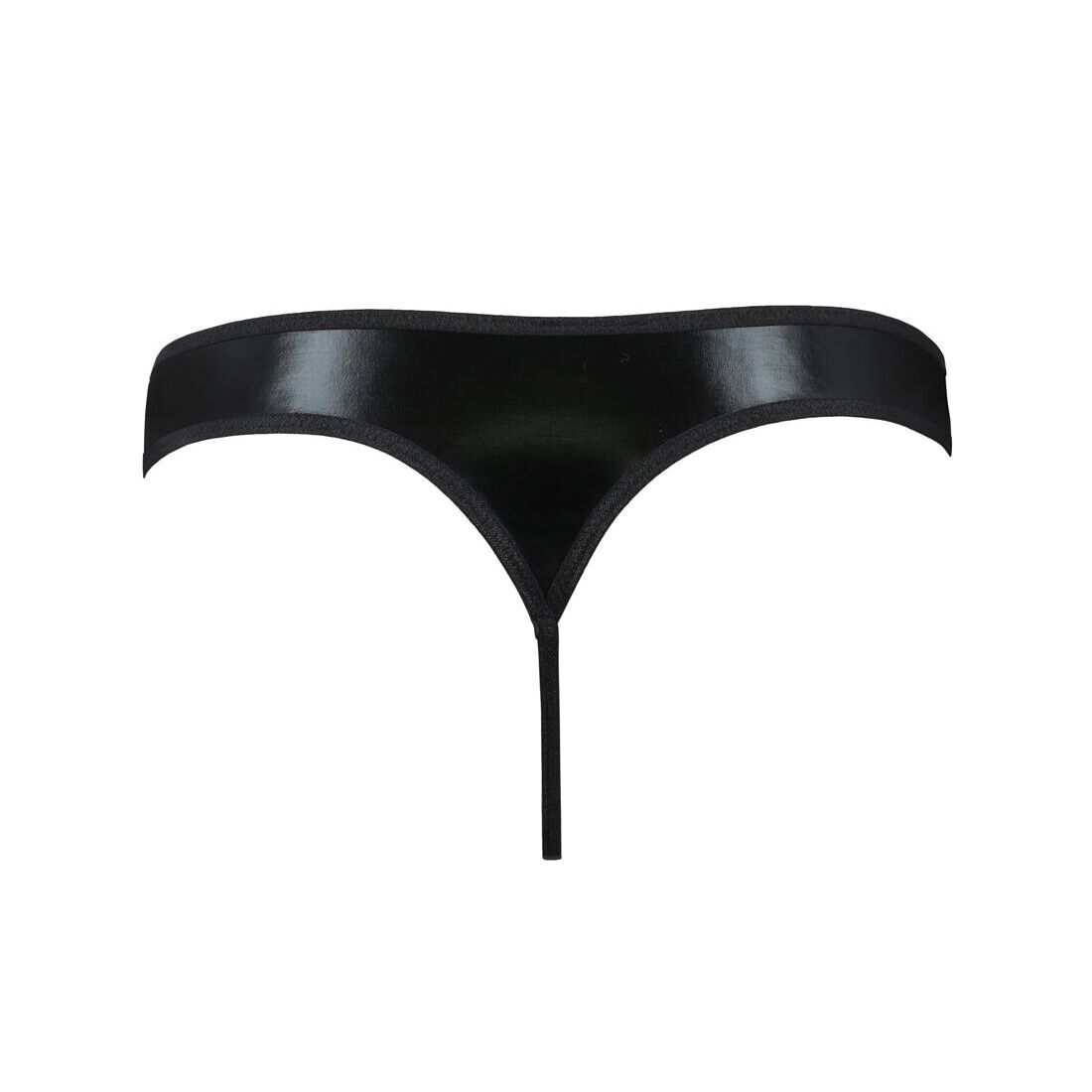Чоловічі стринги Passion 033 THONG PAUL S/M Black, під латекс