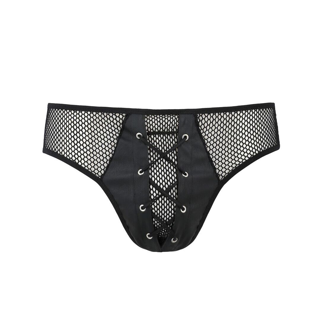 Чоловічі труси зі шнурівкою Passion Slip Richard XXL/XXXL, чорний