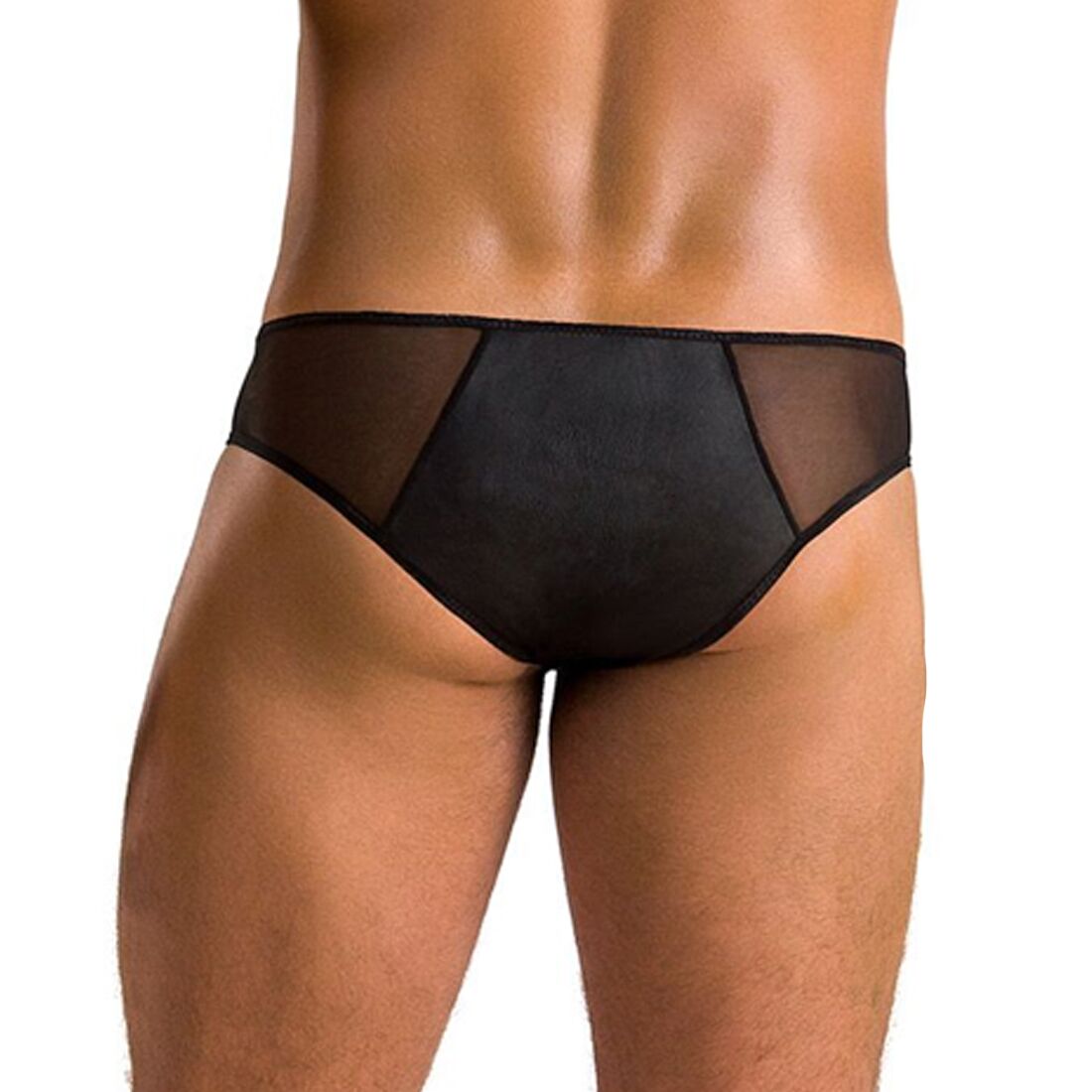 Чоловічі сліпи на блискавці Passion 042 SLIP TIMMY L/XL Black