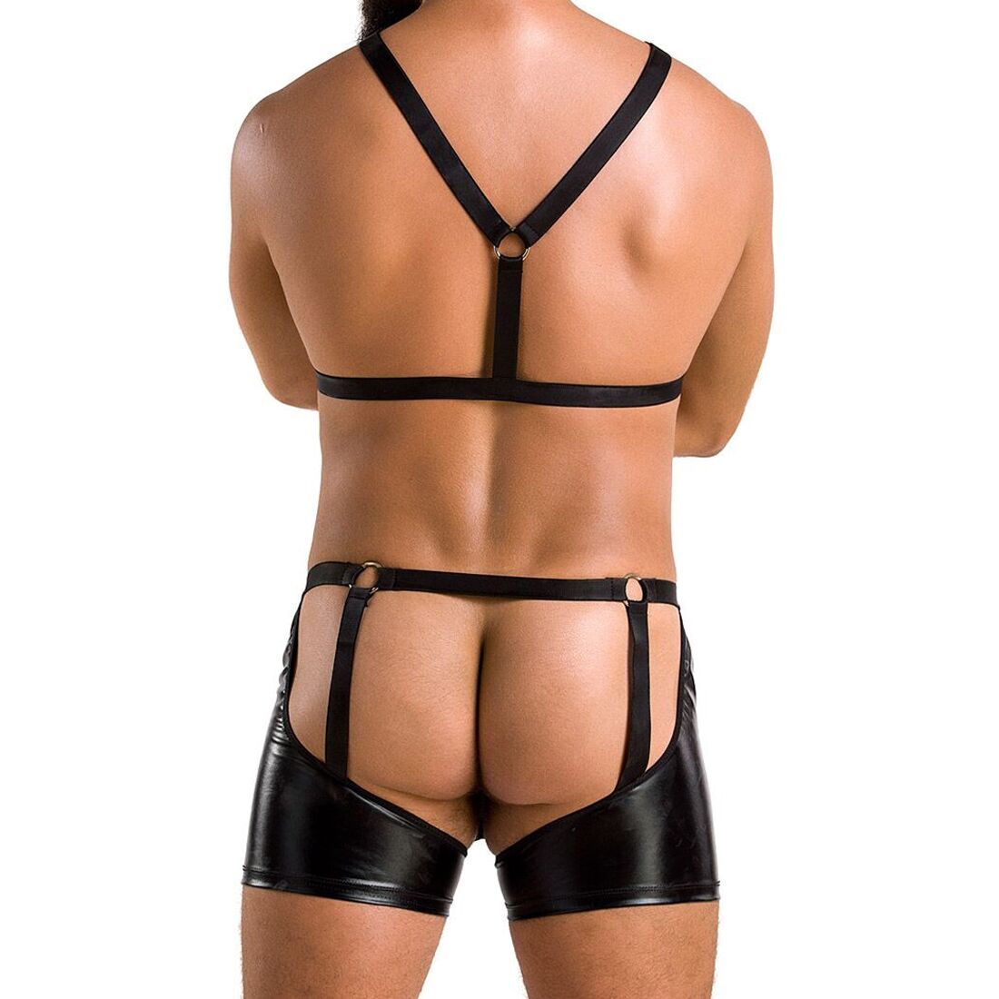 Комплект чоловічої білизни Passion Set John XXL/XXXL Black