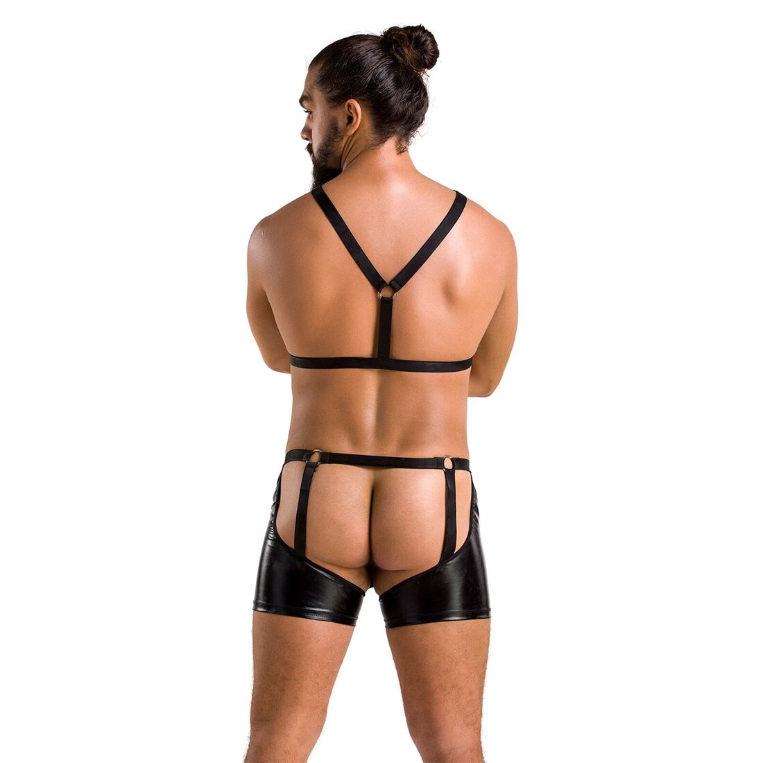 Комплект чоловічої білизни Passion Set John XXL/XXXL Black