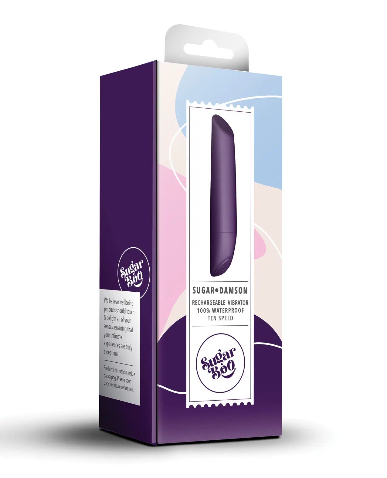 Віброкуля SugarBoo Sugar Damson, перезаряджувана, силіконова