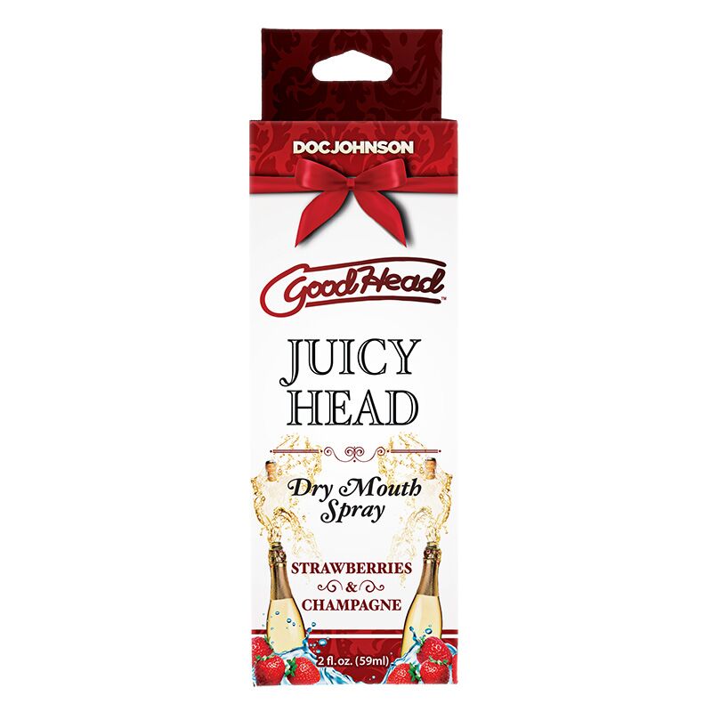 Зволожувальний спрей Doc Johnson GoodHead Strawberries & Champagne