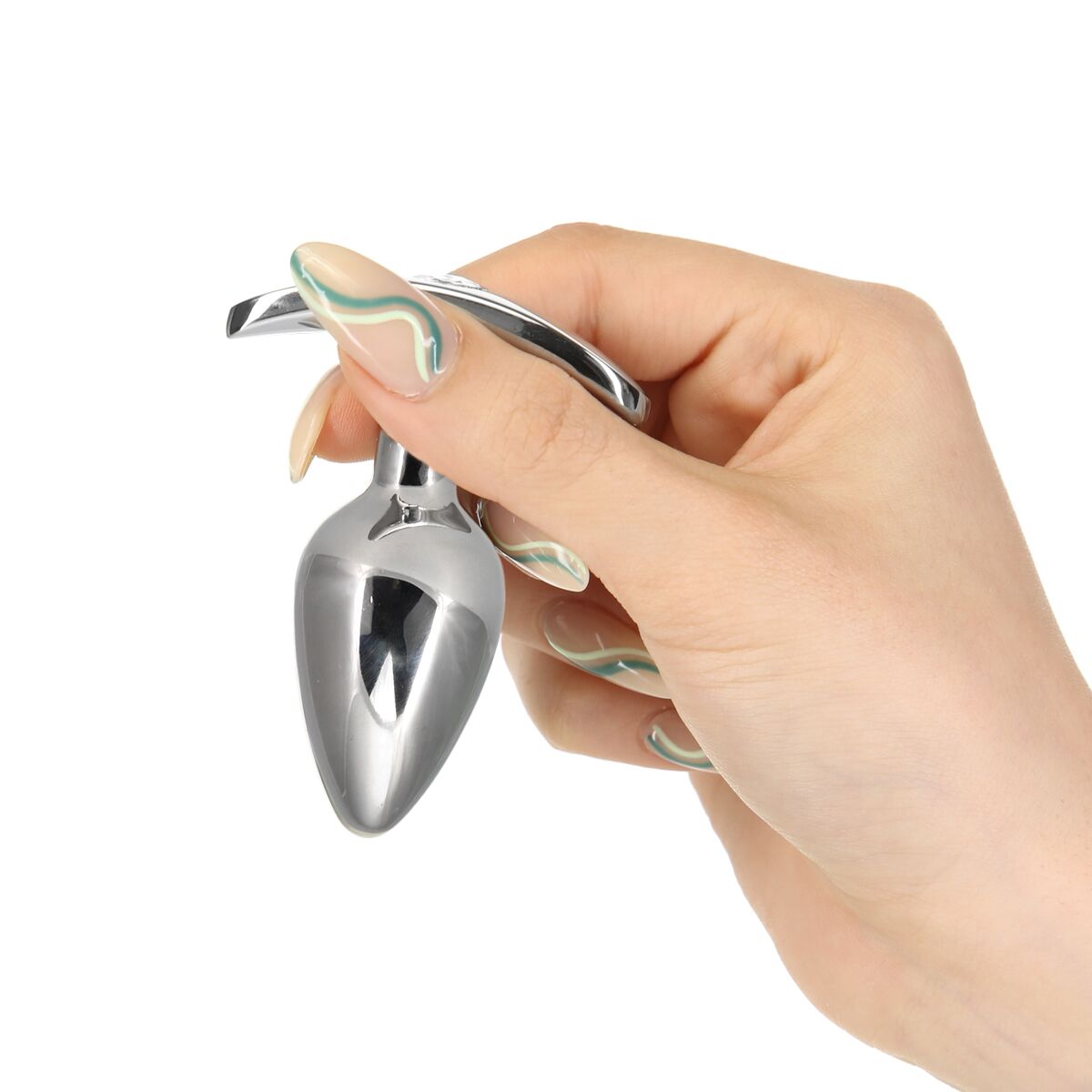 Pillow Talk Sneaky Stainless Steel Plug with Swarovski Crystal