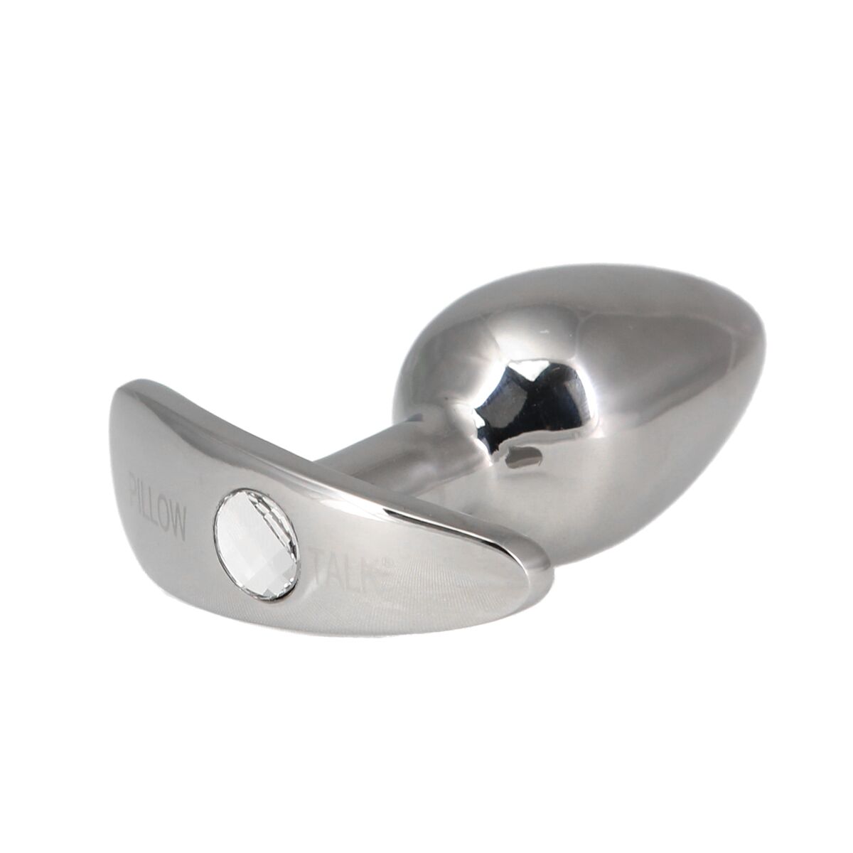 Pillow Talk Sneaky Stainless Steel Plug with Swarovski Crystal