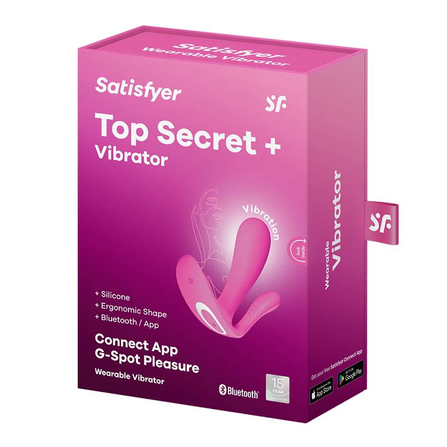 Смарт-вібратор у трусики Satisfyer Top Secret Pink вагінально-кліторальний, 2 мотори - Зображення 8