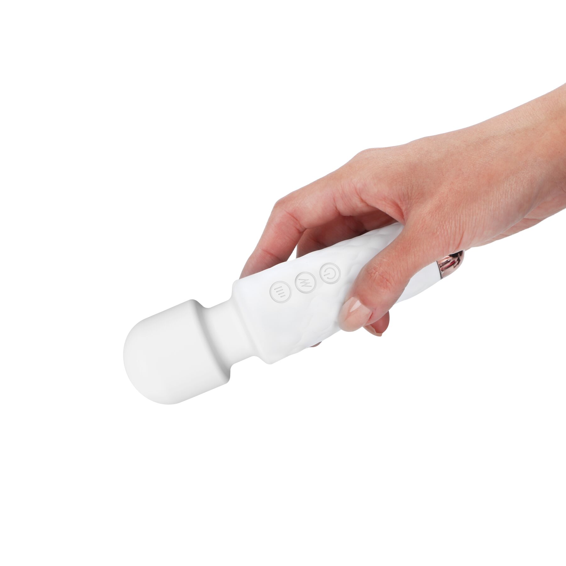 Мінівібромасажер Dorcel Wand Mini Wanderful White, водонепроникний