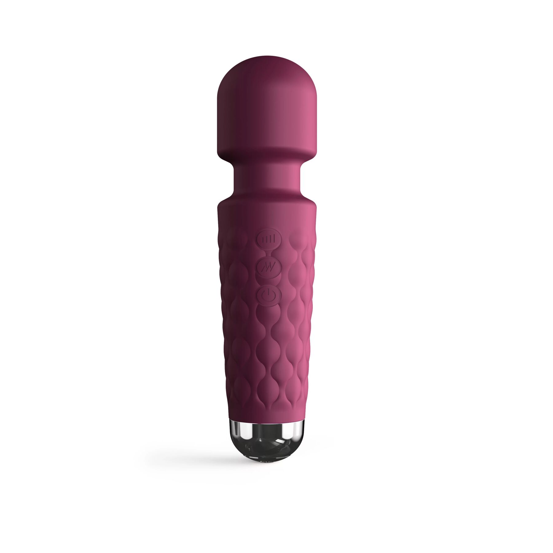 Мінівібромасажер Dorcel Wand Mini Wanderful Plum, 10 режимів