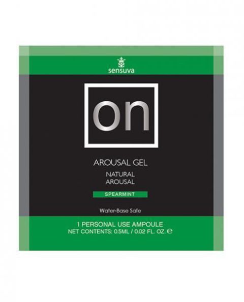 Пробник збуджувального гелю Sensuva — ON Arousal Gel for Her Spearmint (6 мл)