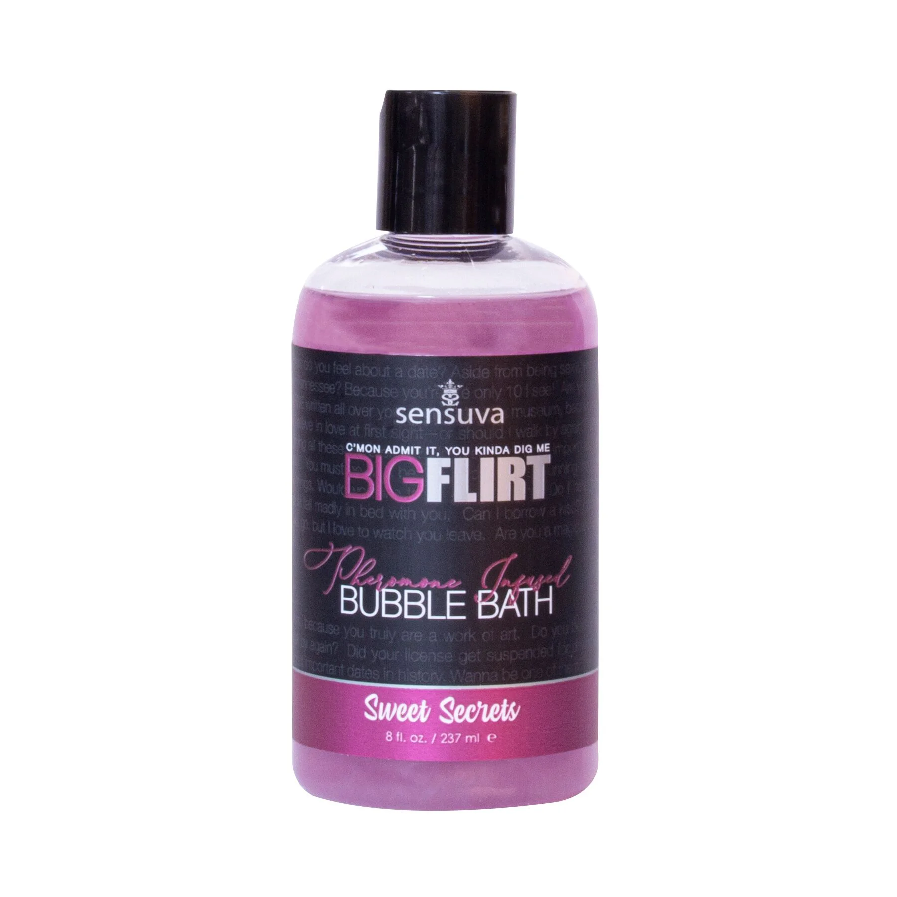 Піна для ванни Sensuva — Big Flirt Pheromone Bubble Bath — Sweet Secrets (237 мл) - Зображення 3