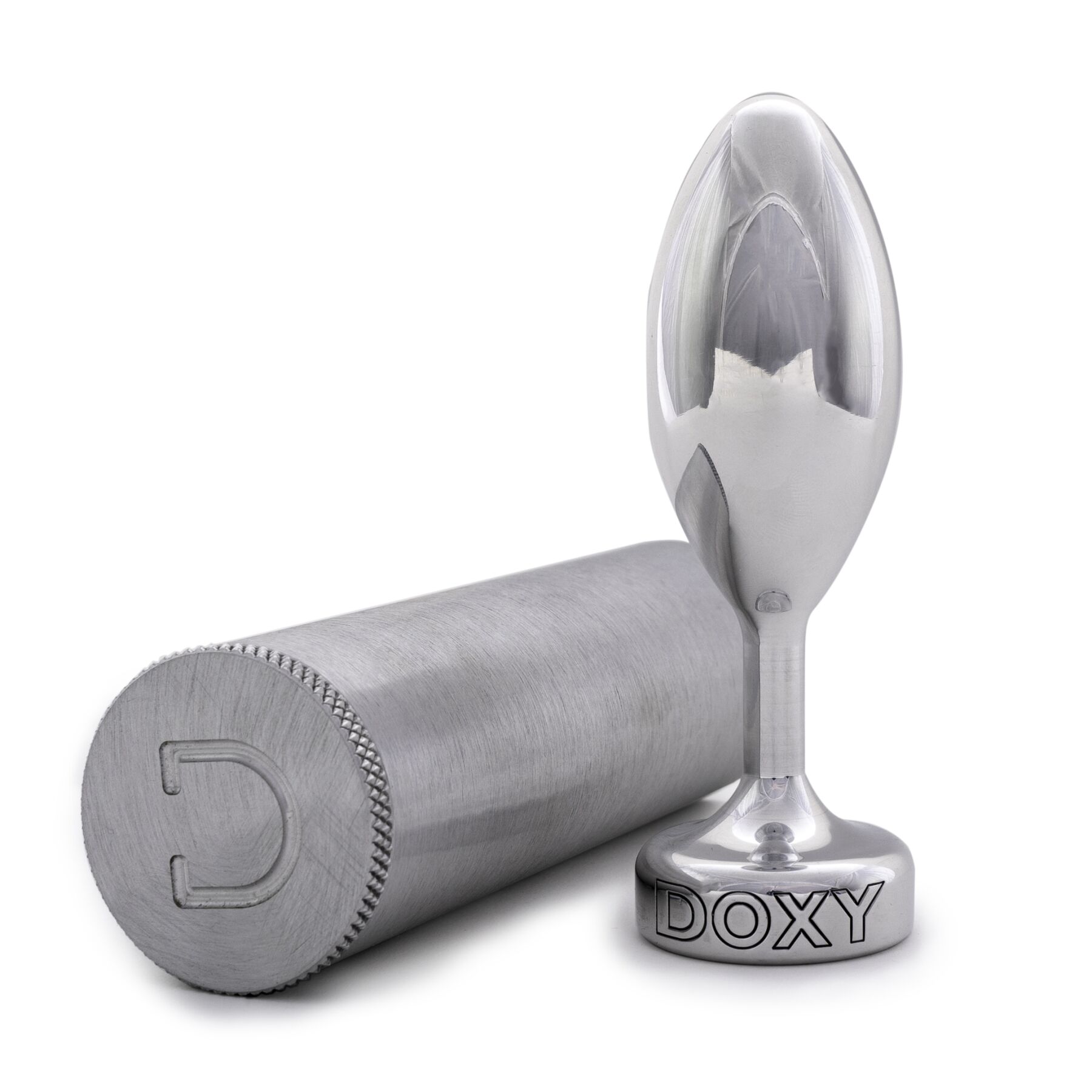 Металева анальна пробка DOXY Butt Plug SMOOTH, 3,3 см