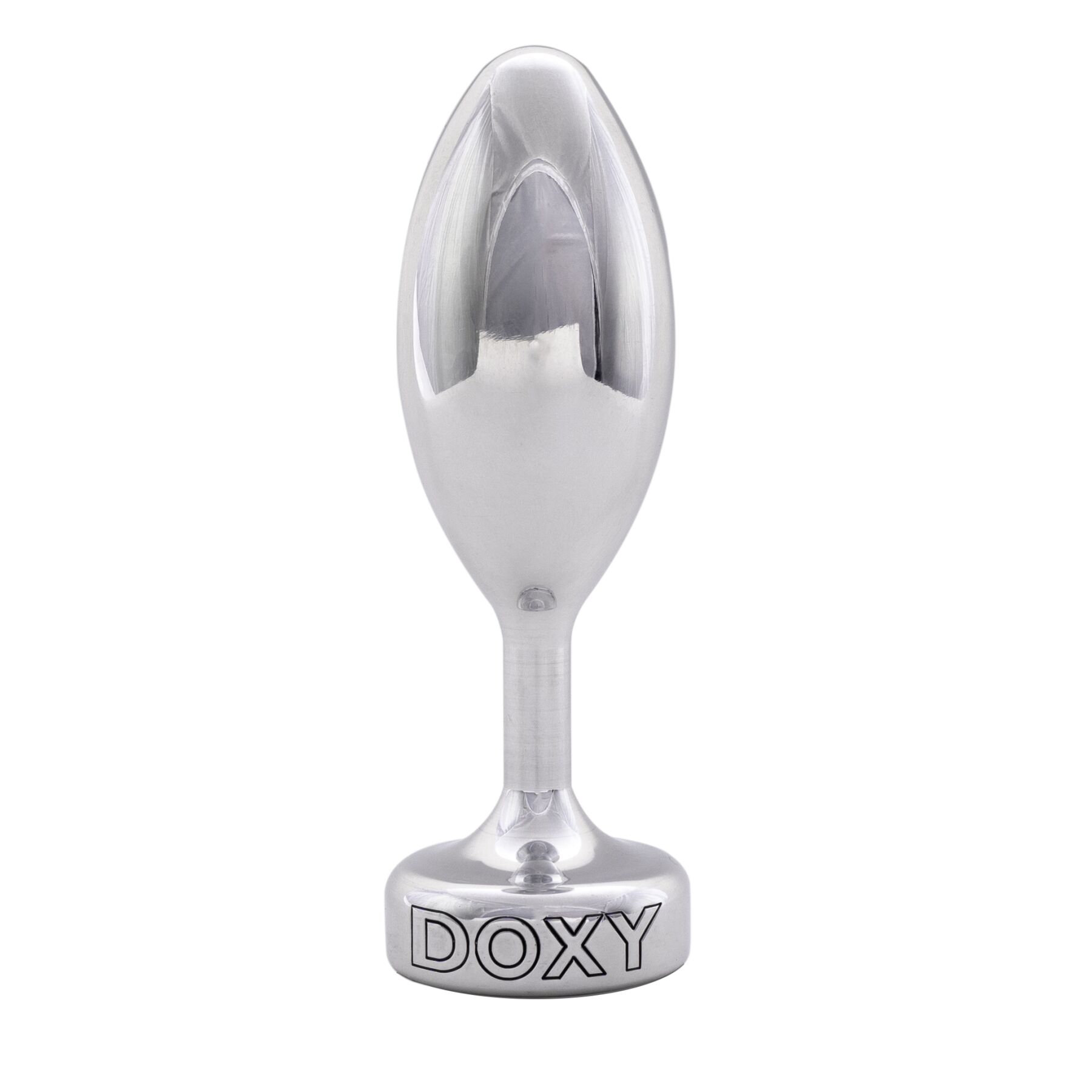 Металева анальна пробка DOXY Butt Plug SMOOTH, 3,3 см