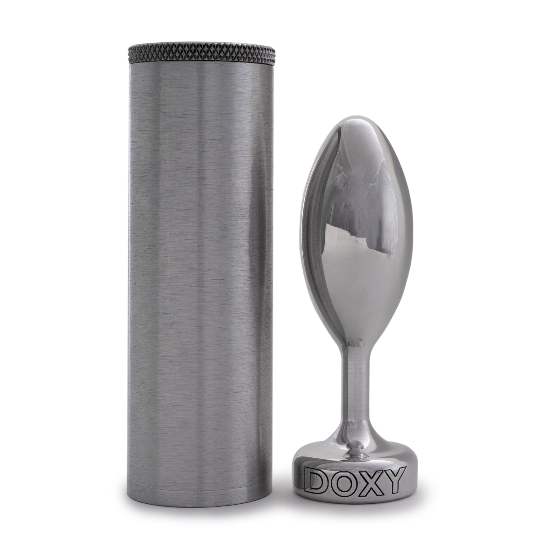 Металева анальна пробка DOXY Butt Plug SMOOTH, 3,3 см
