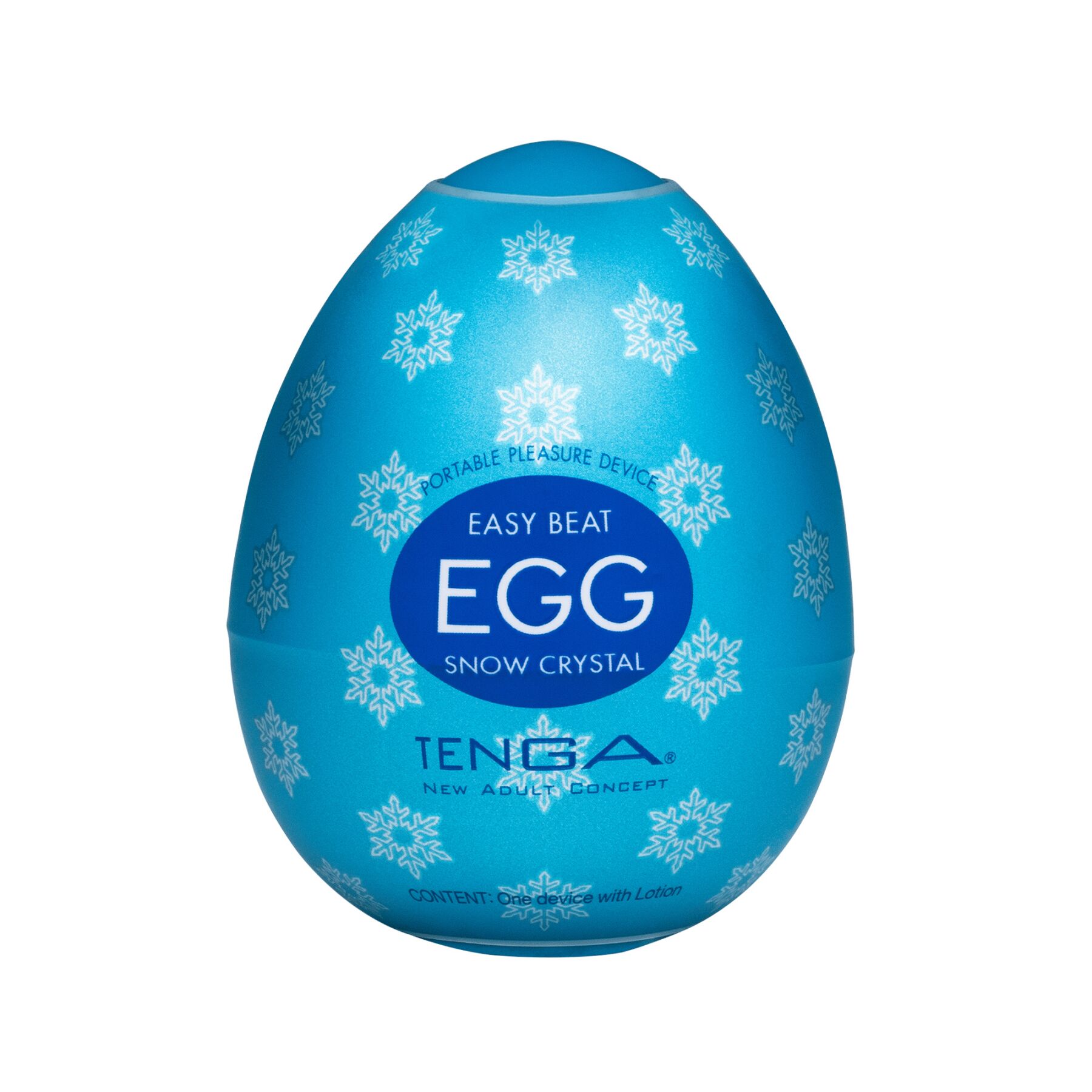 Мастурбатор Tenga Egg Snow Crystal з охолоджувальним лубрикантом