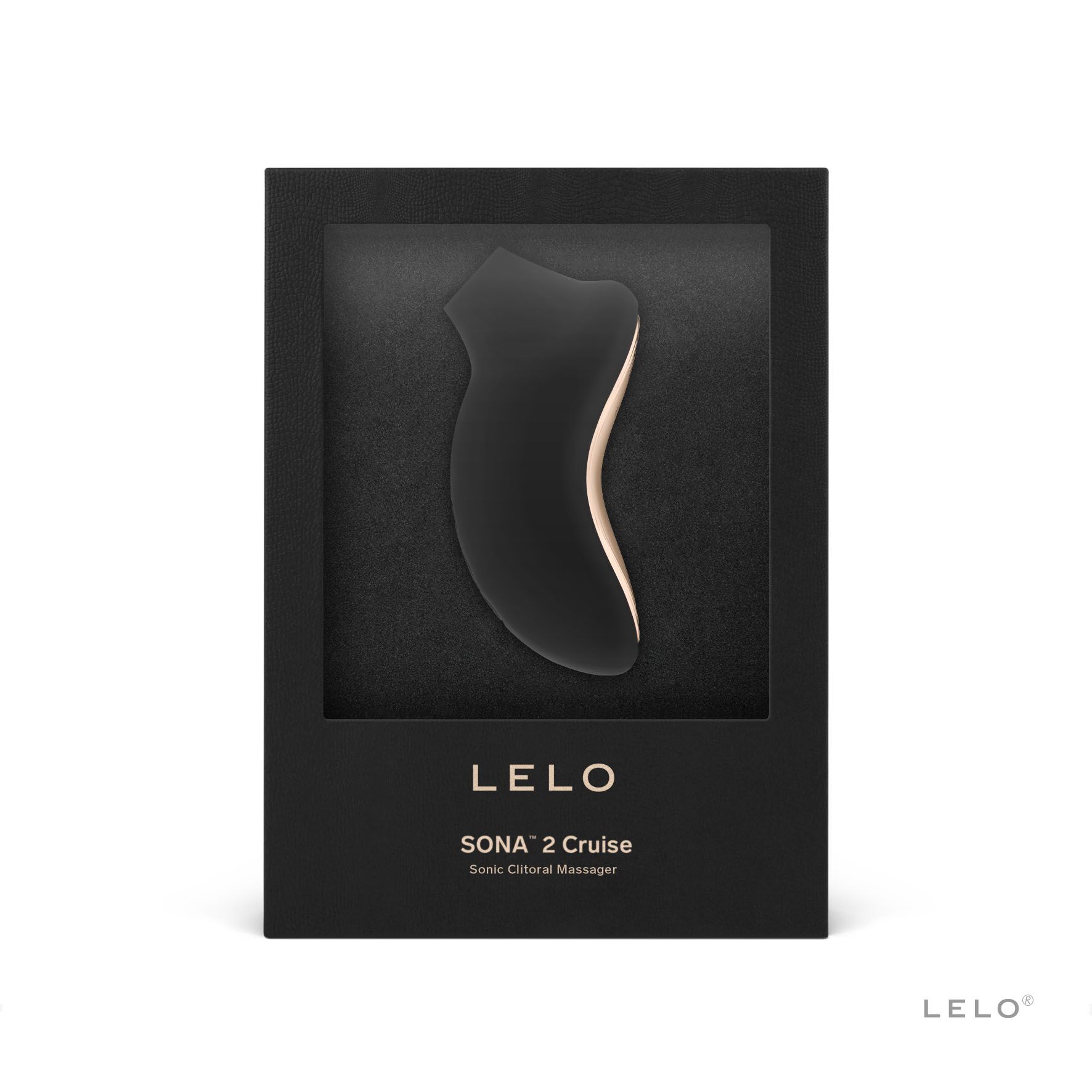 Звуковий стимулятор LELO SONA 2 Cruise, чорний, водонепроникний
