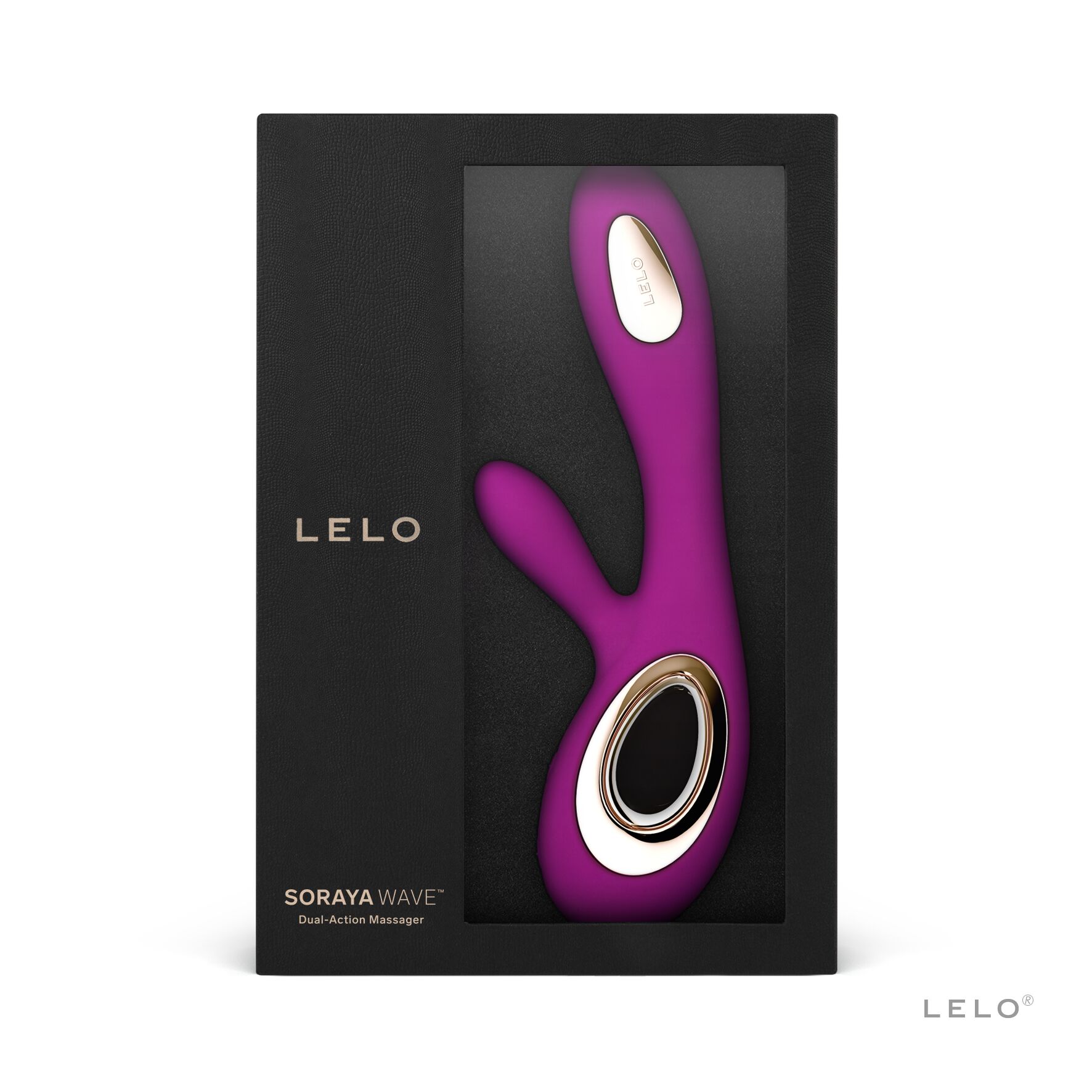 Інтимний вібратор-кролик LELO Soraya Wave, глибокий рожевий