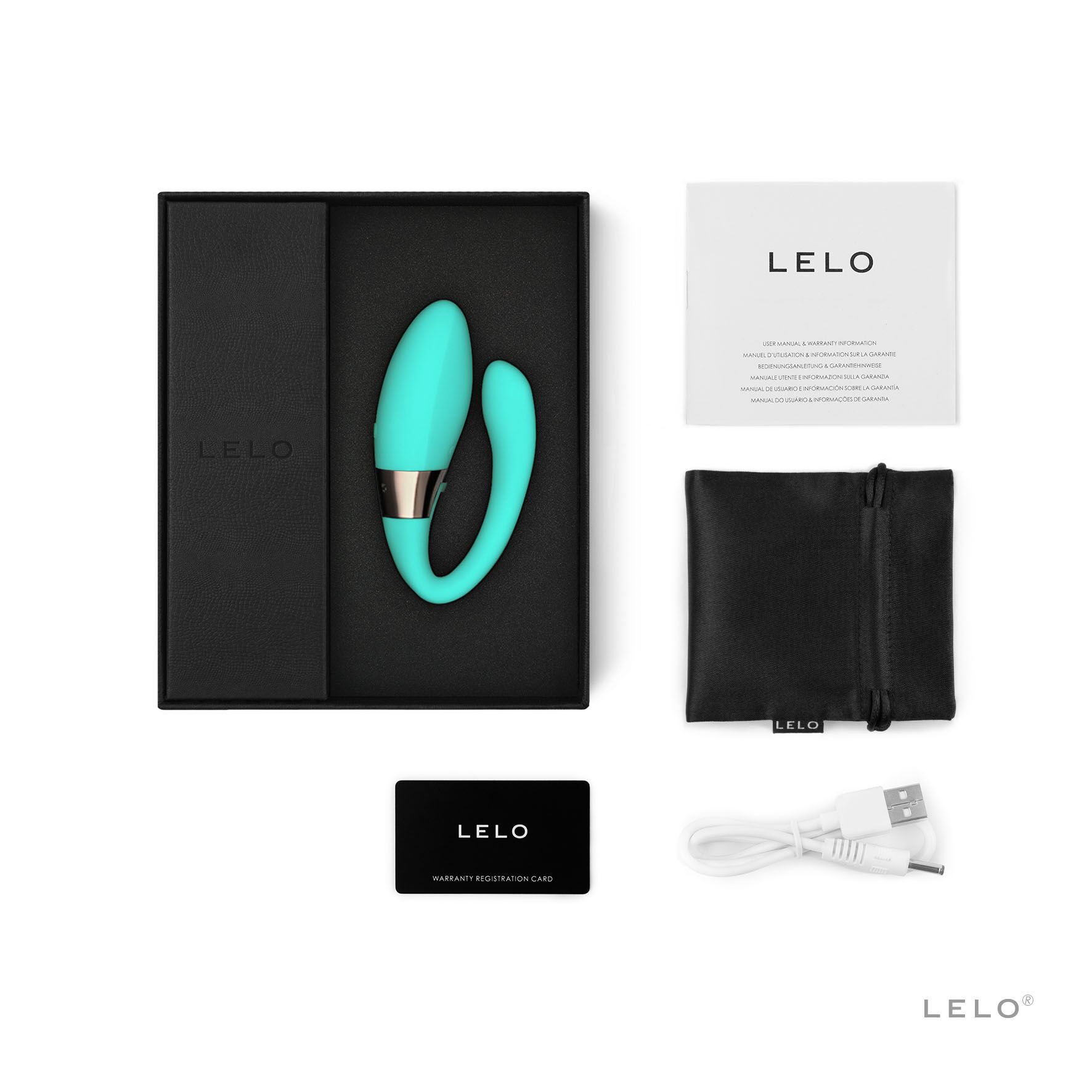 Вібратор LELO Tiani Harmony Aqua - Інтимний аксесуар преміум класу