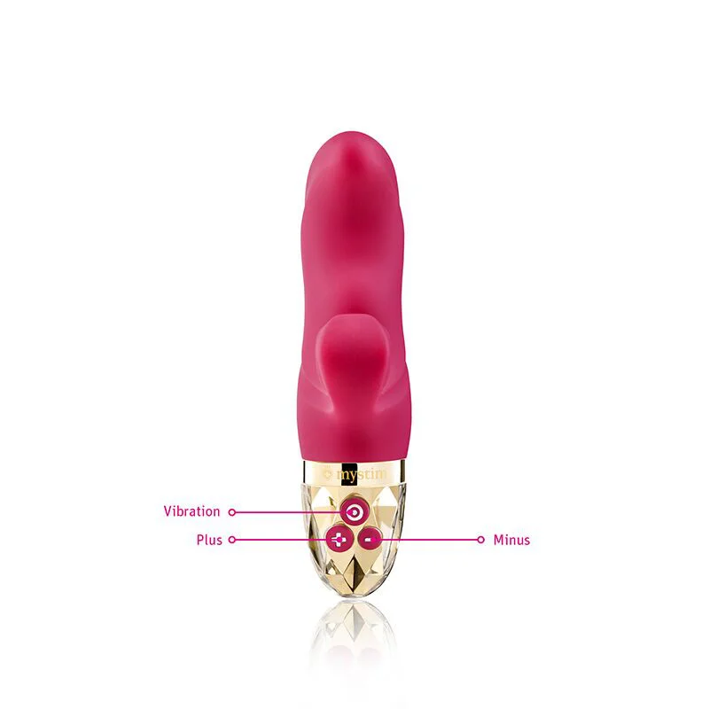 Вібратор-кролик Mystim Hop Hop Bob Fuchsia з 8 режимами