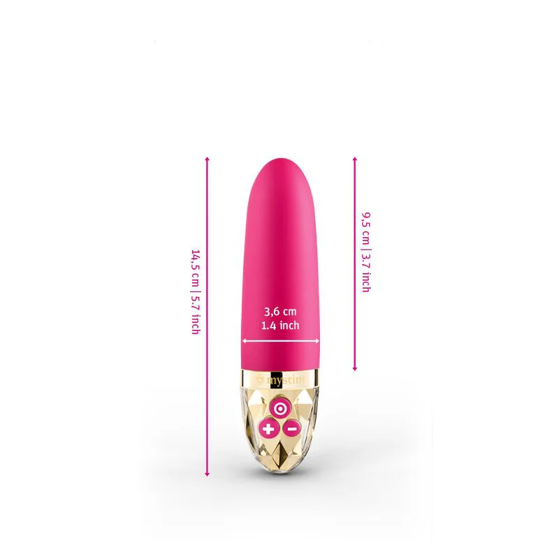 Вібратор Mystim Sleak Freak Pink, 8 режимів, водонепроникний