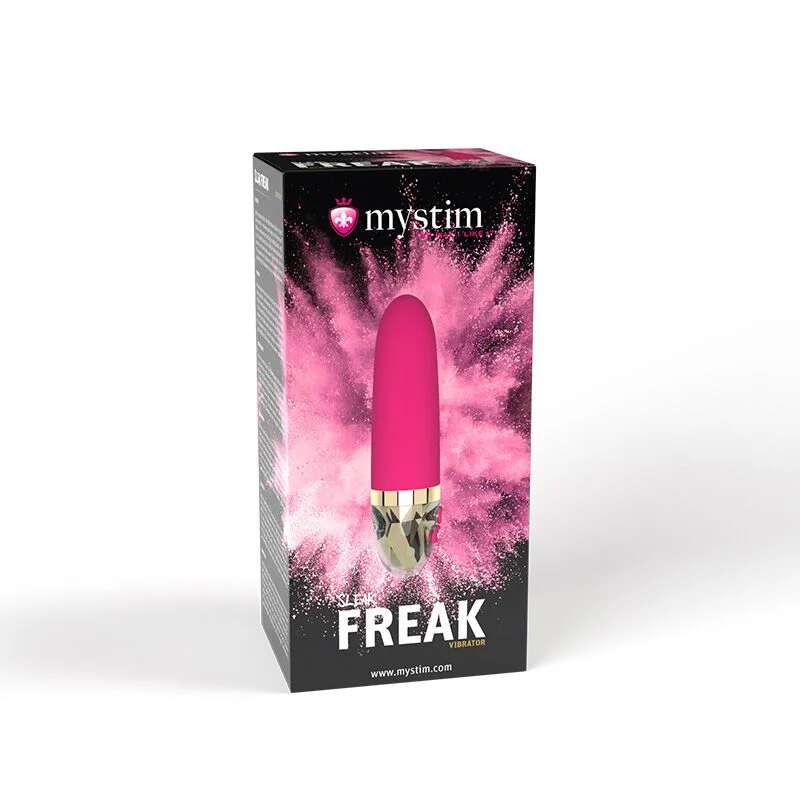 Вібратор Mystim Sleak Freak Pink, 8 режимів, водонепроникний