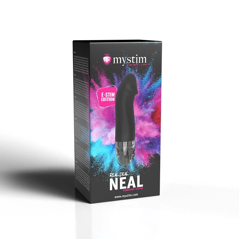 Вібратор Mystim Real Deal Neil з електростимуляцією
