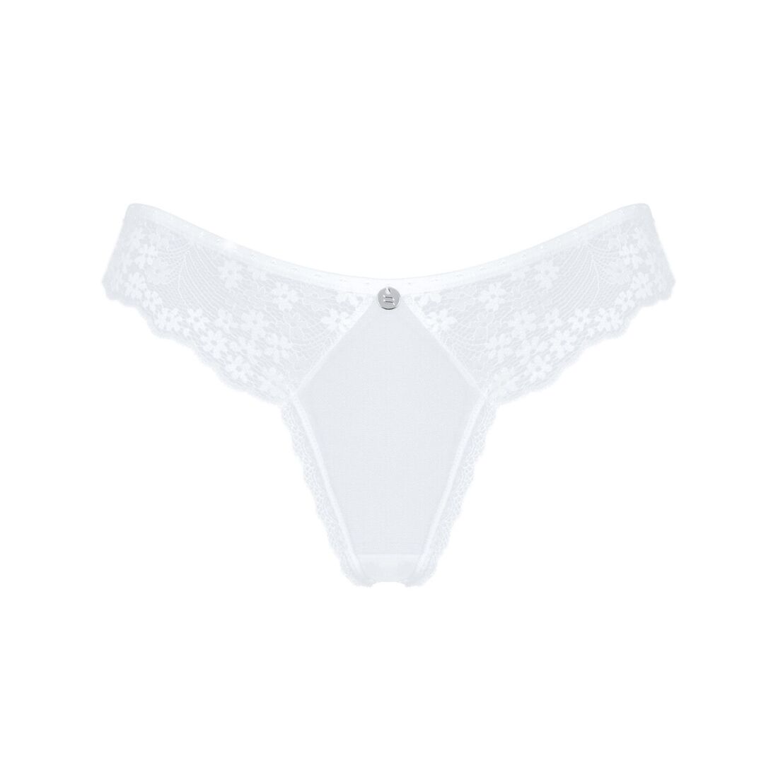 Напівпрозорі трусики Obsessive Heavenlly panties M/L, елегантний дизайн