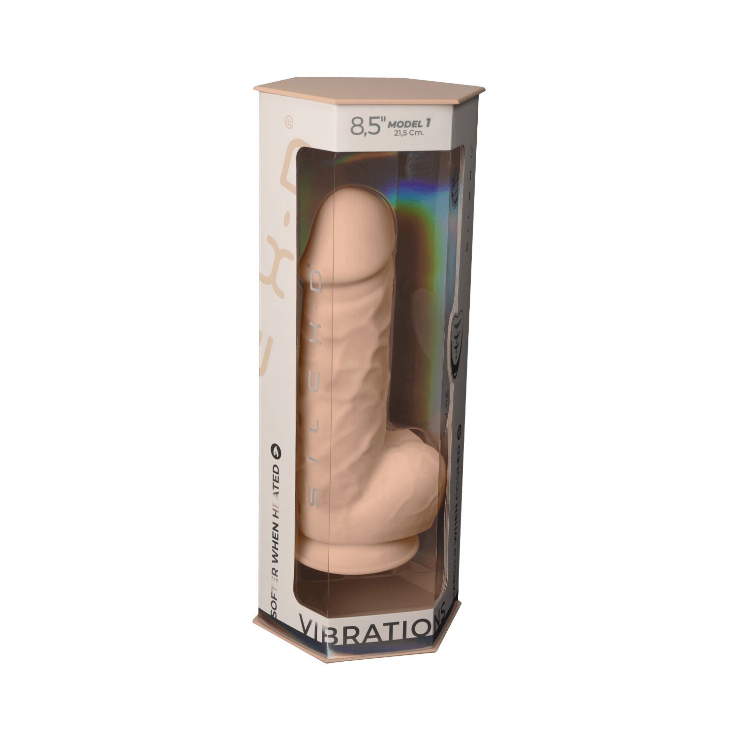 Фалоімітатор SilexD Norman Vibro Flesh з вібрацією і LRS