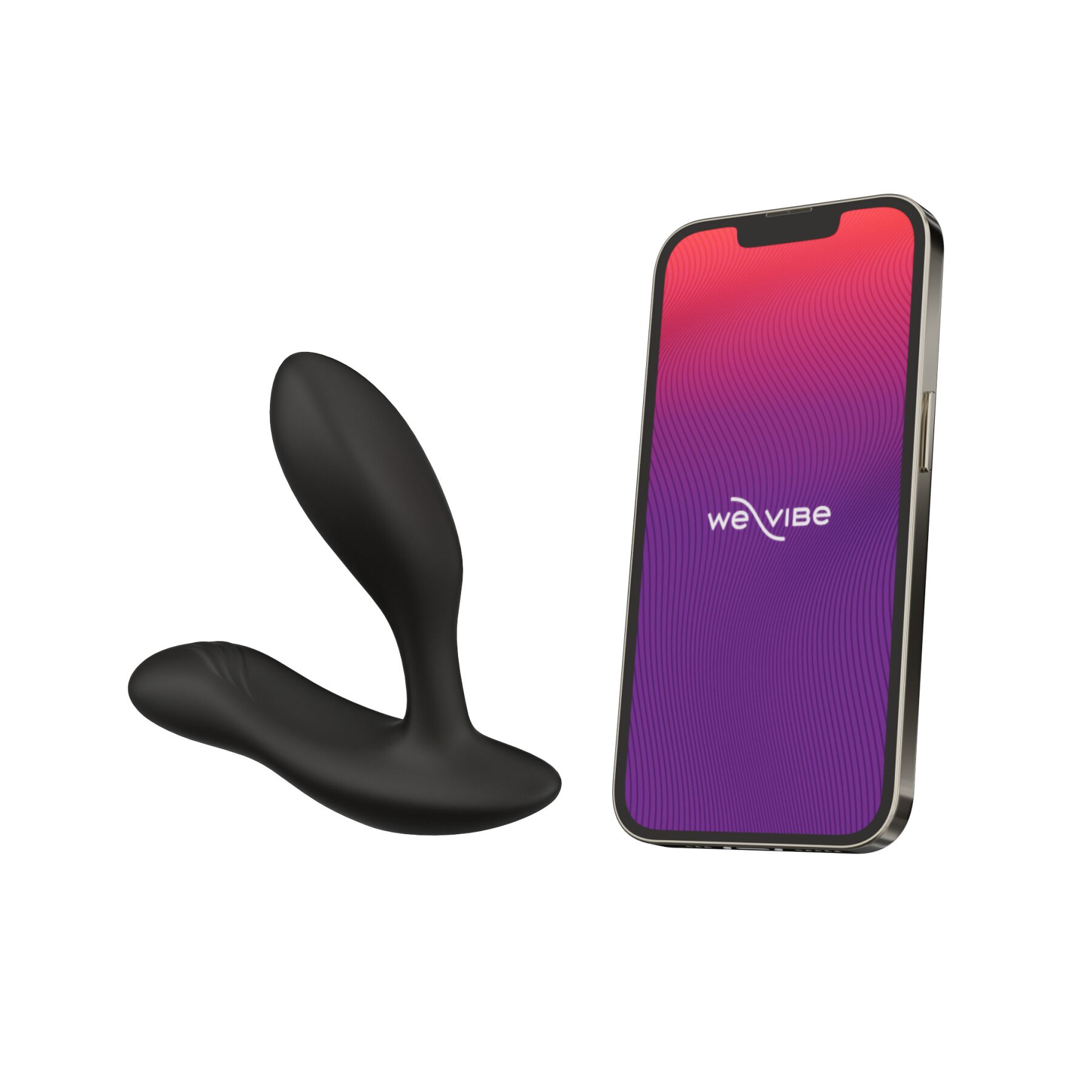 Смарт-вібромасажер We-Vibe Vector+ з пультом ДК, чорний
