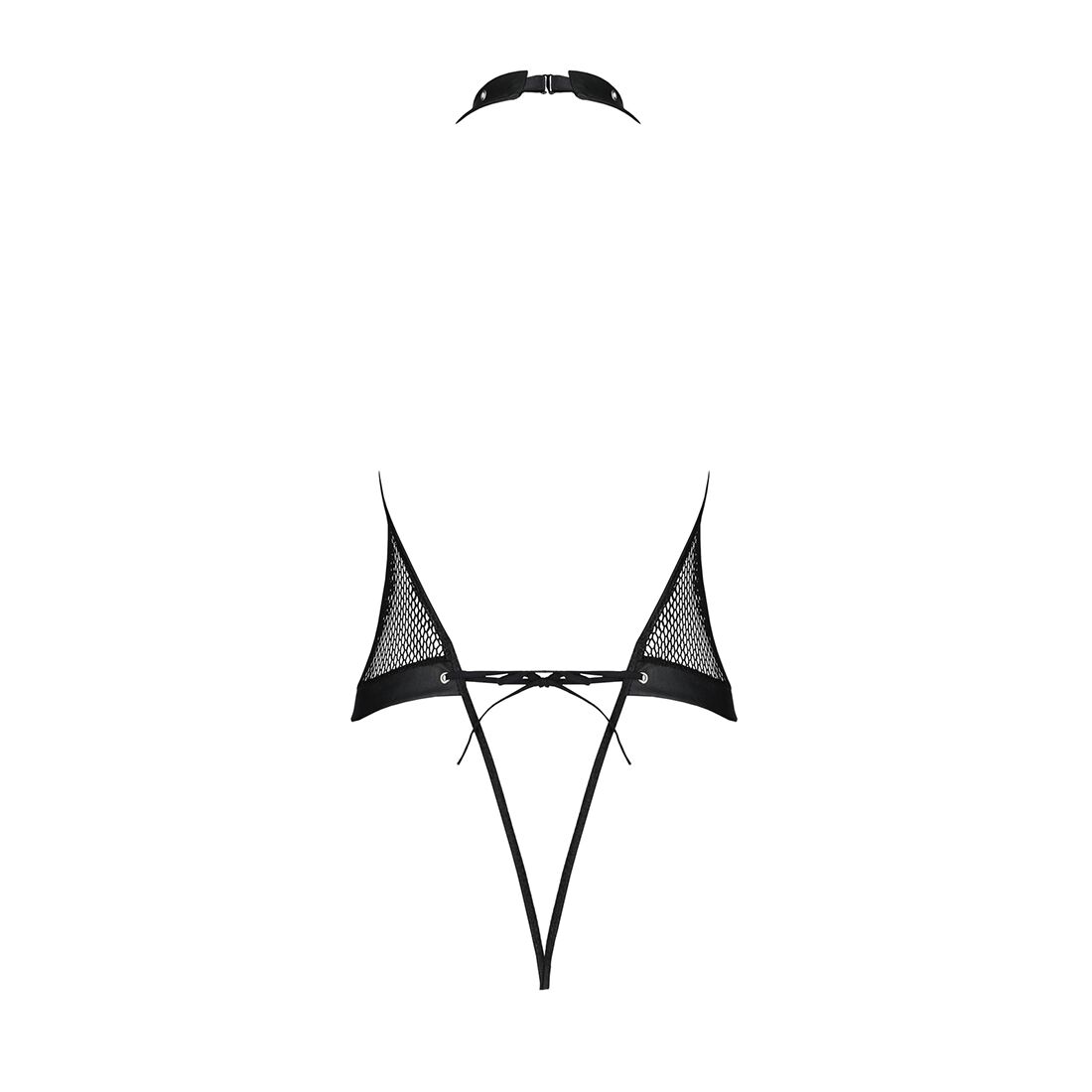 Боді-халтер Passion MOONLIGHT BODY чорне XXL/XXXL