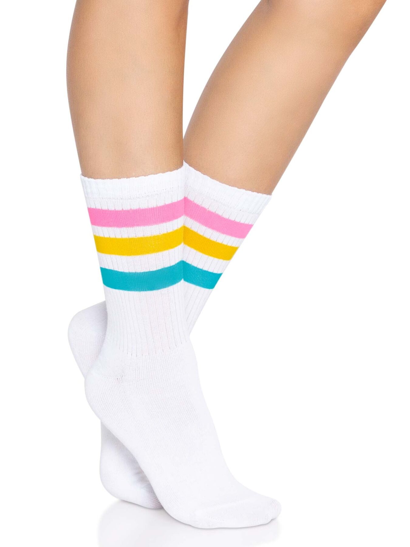 Жіночі шкарпетки Leg Avenue Pride у смужку Pansexual, 37–43