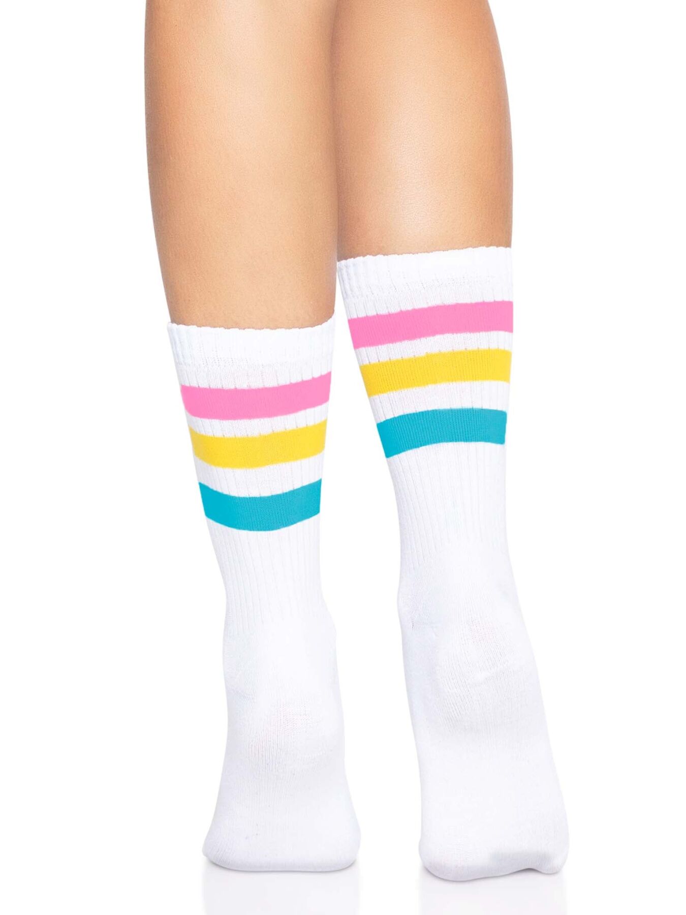 Жіночі шкарпетки Leg Avenue Pride у смужку Pansexual, 37–43