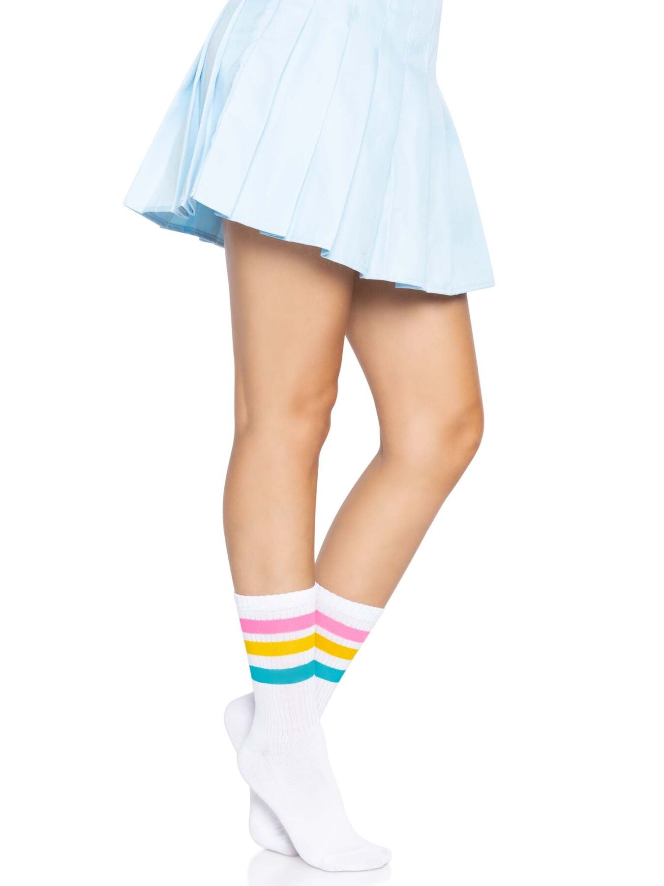Жіночі шкарпетки Leg Avenue Pride у смужку Pansexual, 37–43