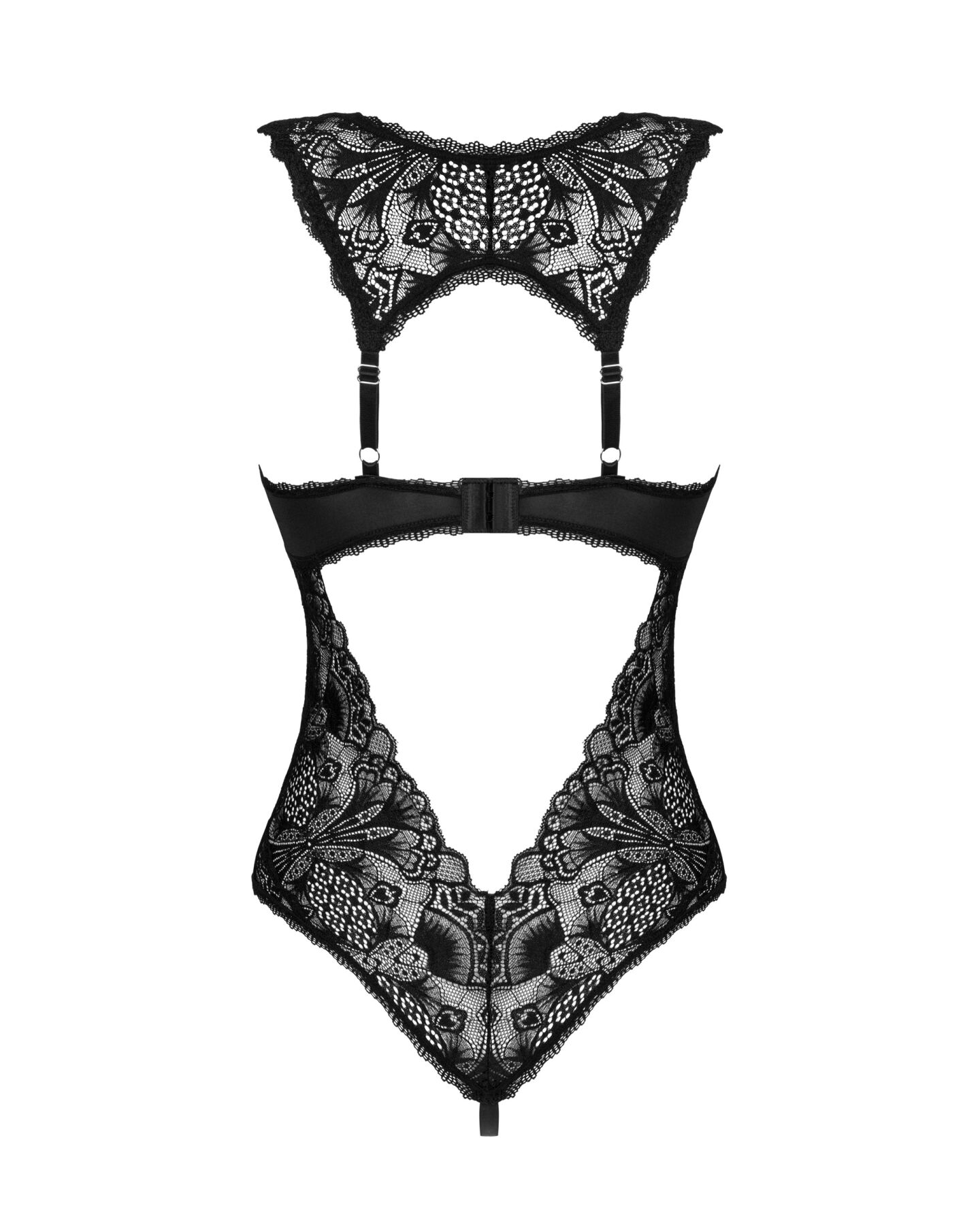 Мереживне боді Obsessive Donna Dream відкритий доступ XL/2XL