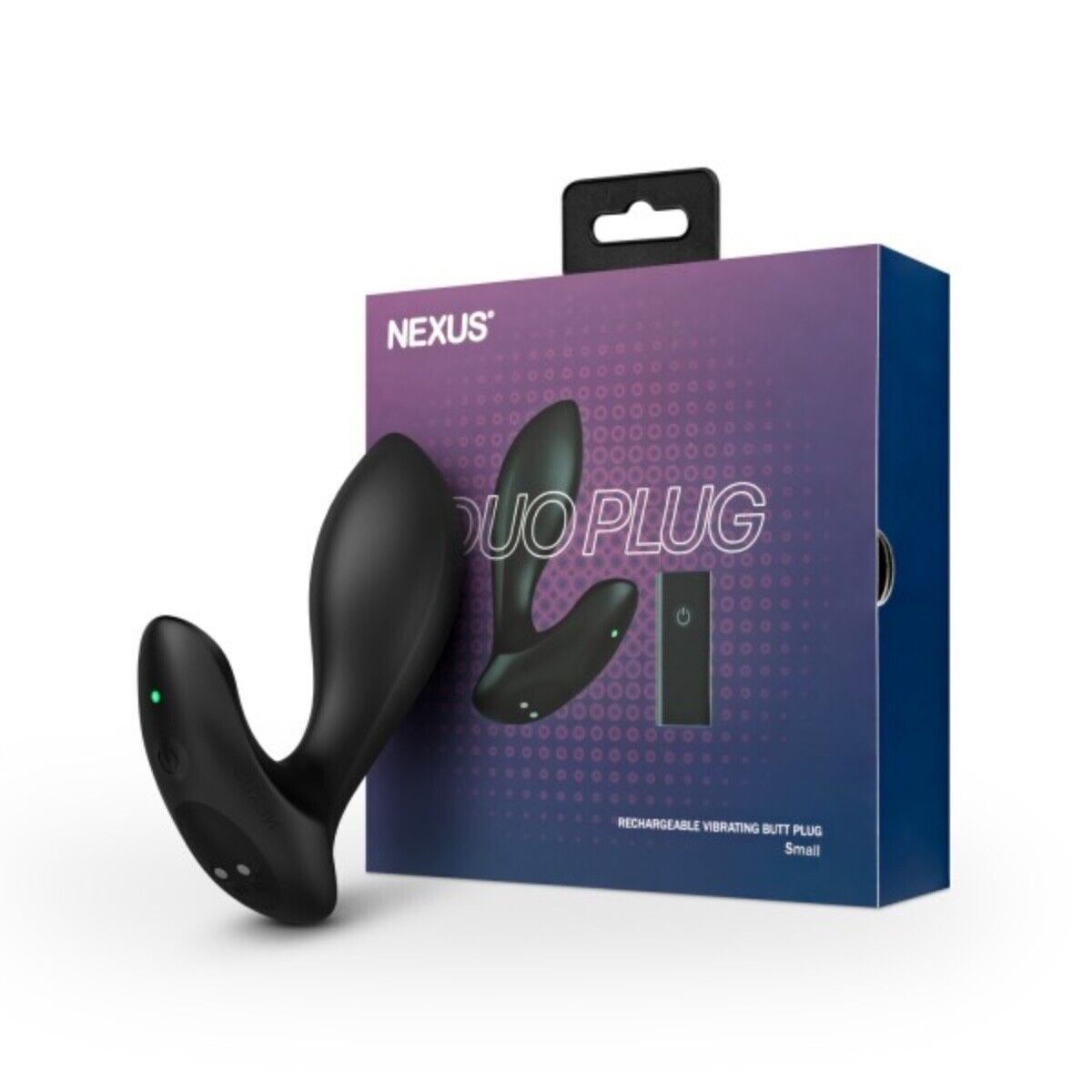 Анальна вібропробка Nexus DUO Plug Small з пультом ДК