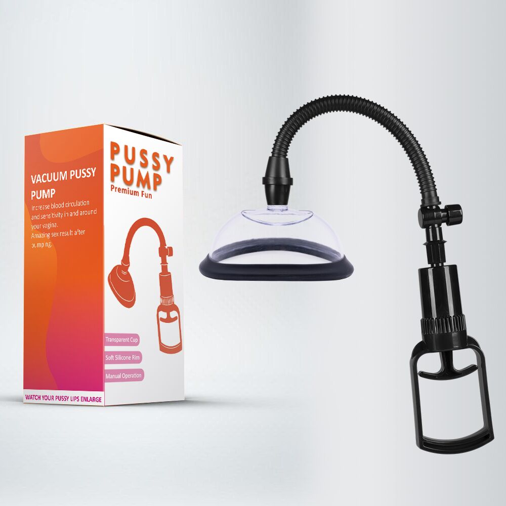 Вакуумна помпа для вульви Premium Fun L, механічний насос