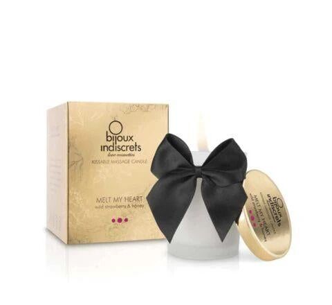 Масажна свічка Bijoux Indiscrets MELT MY HEART Caramel, розслаблення та насолода