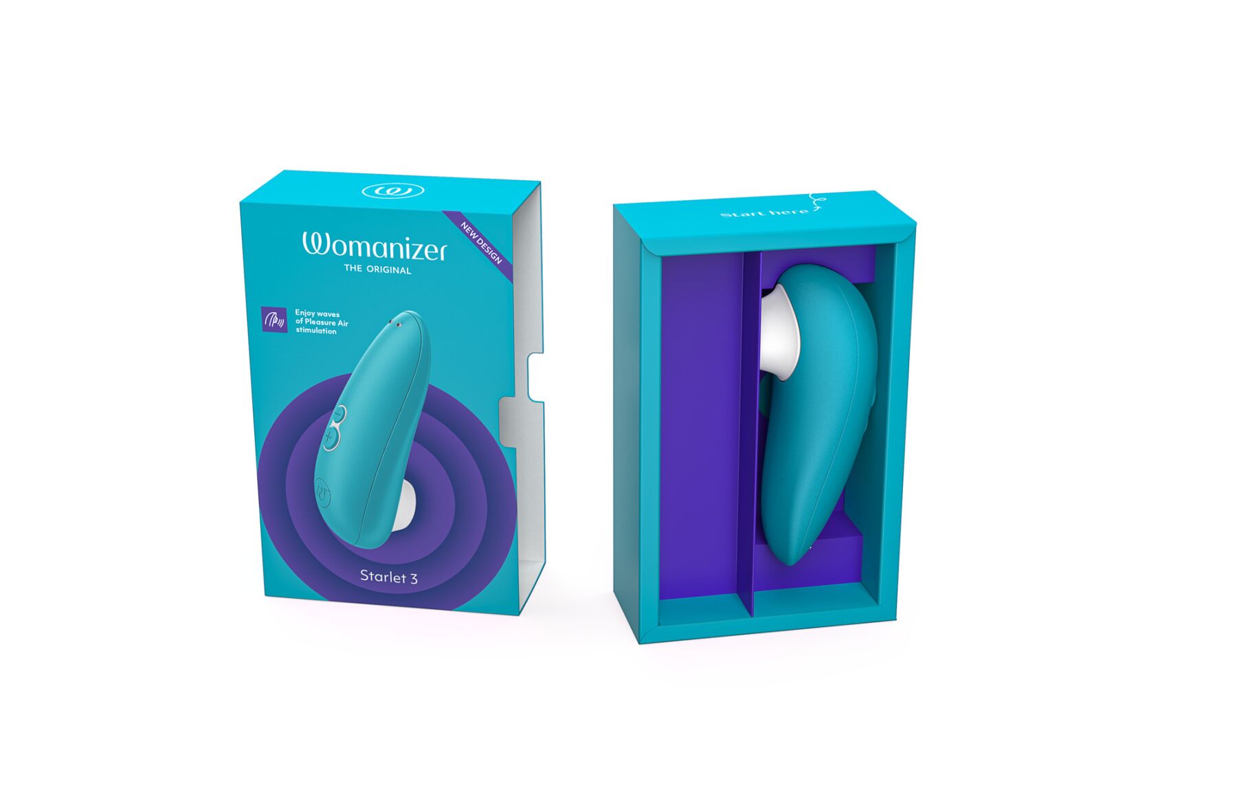 Womanizer Starlet 3 Turquoise: Вакуумний стимулятор для комфорту та насолоди