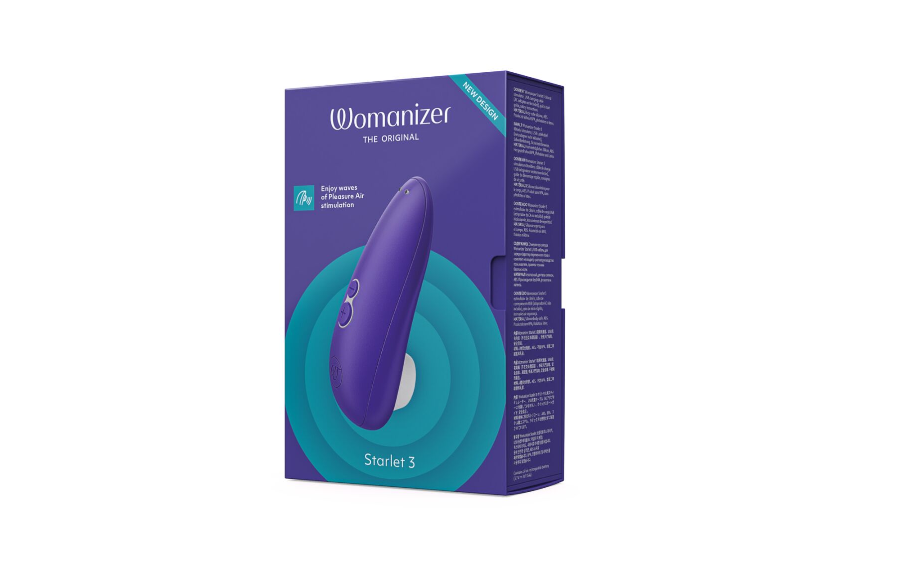 Вакуумний стимулятор Womanizer Starlet 3 INDIGO - для комфортних моментів