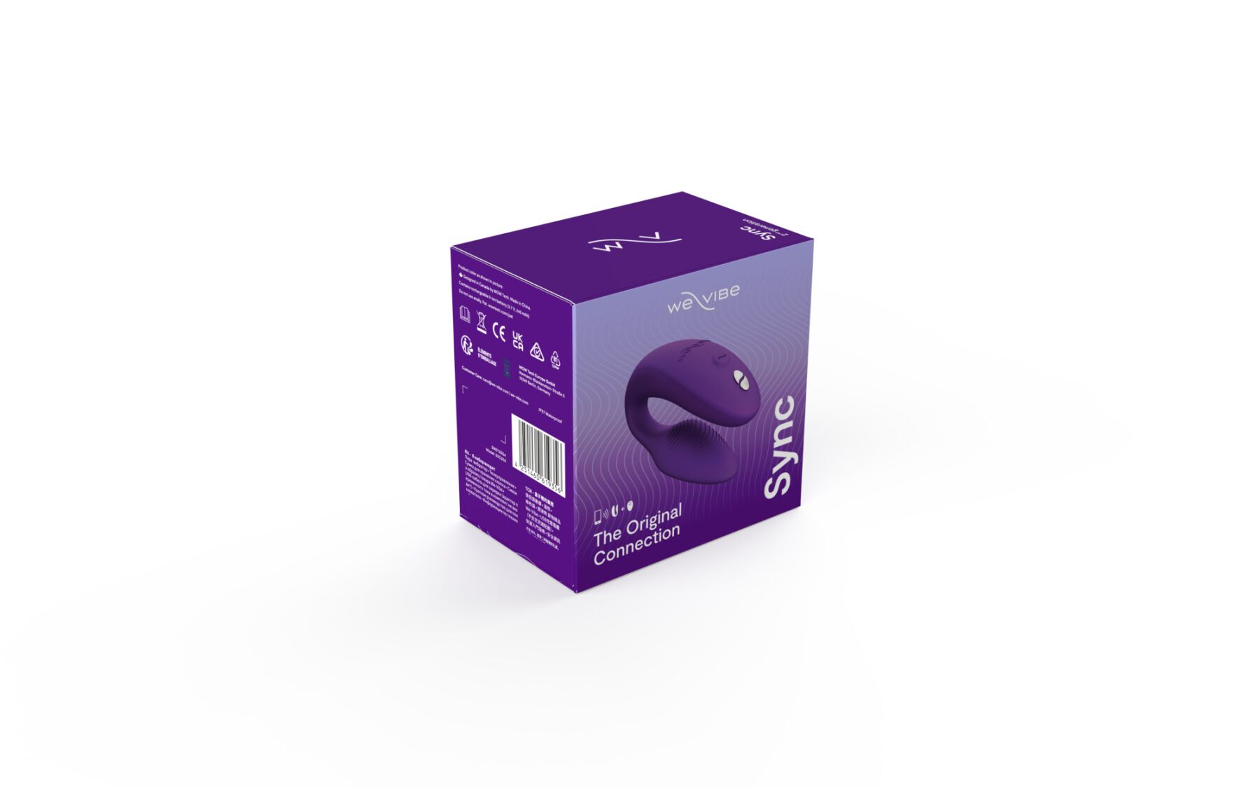 Смарт-вібратор We-Vibe Sync 2 з 10 режимами, фіолетовий